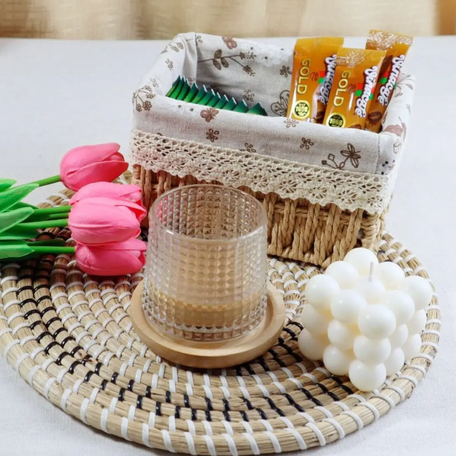 Set 3 Cestas De Almacenamiento Organizadoras Cestos Canastas-5