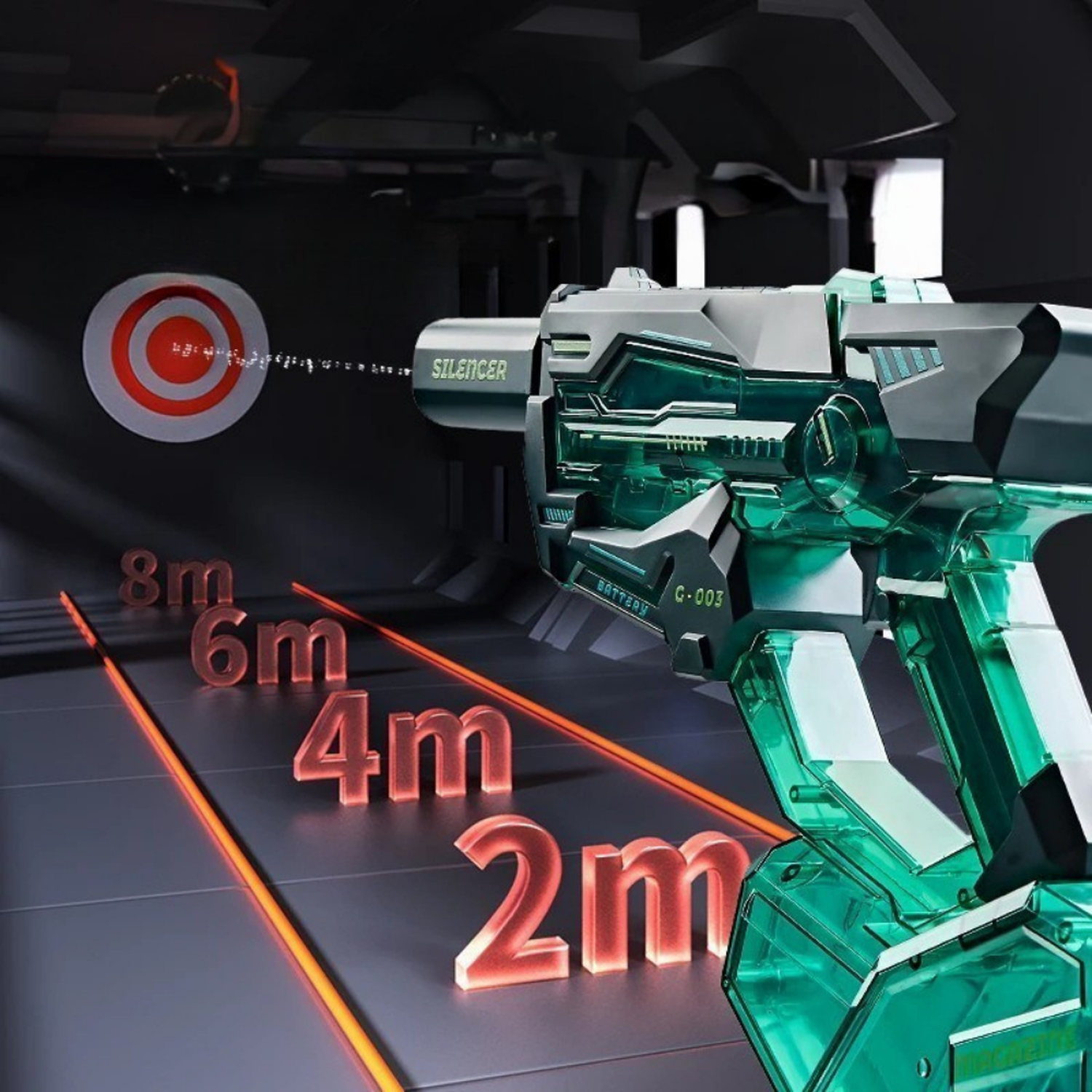 Pistola de Agua Electrica Automatica Alta Presion Verano-2