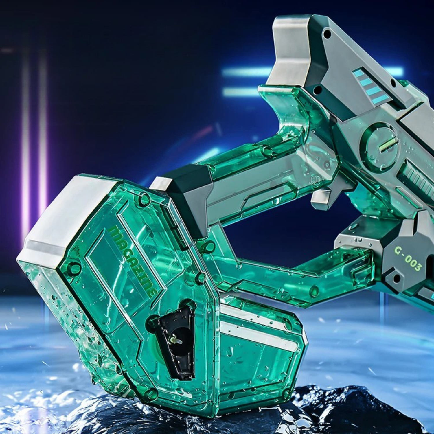 Pistola de Agua Electrica Automatica Alta Presion Verano-4