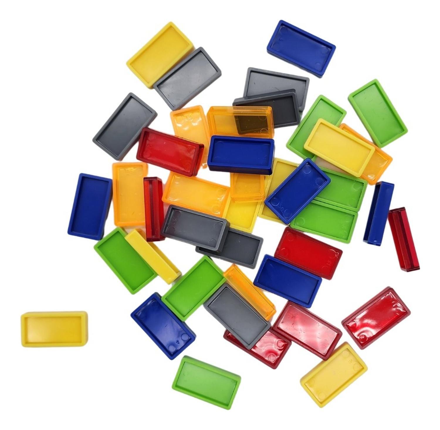 Juego Set Domino De Colores Juego De Mesa Camino Domino-3