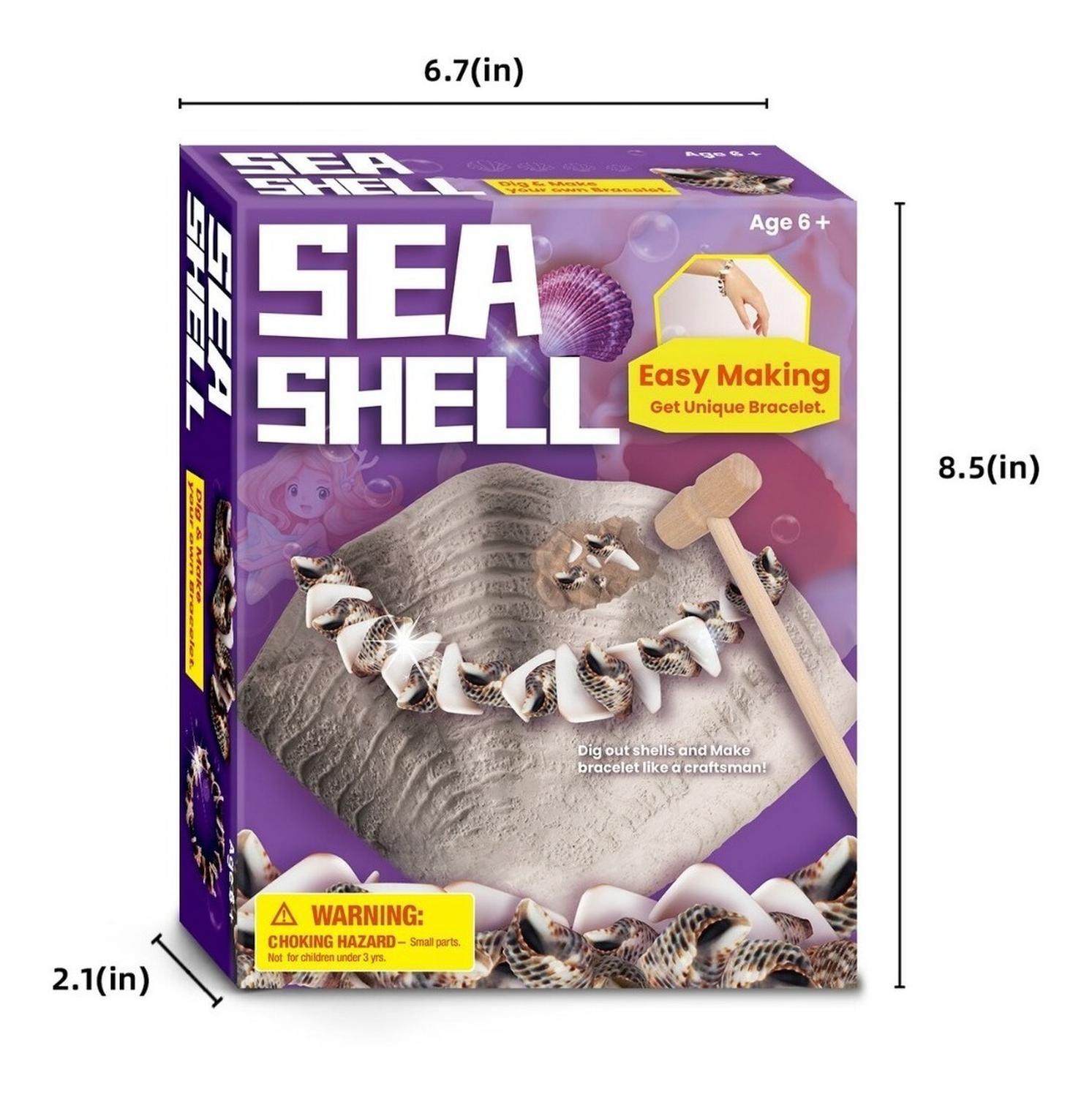 Kit Excavación Descubre Conchitas De Mar Juguete Didáctico-1