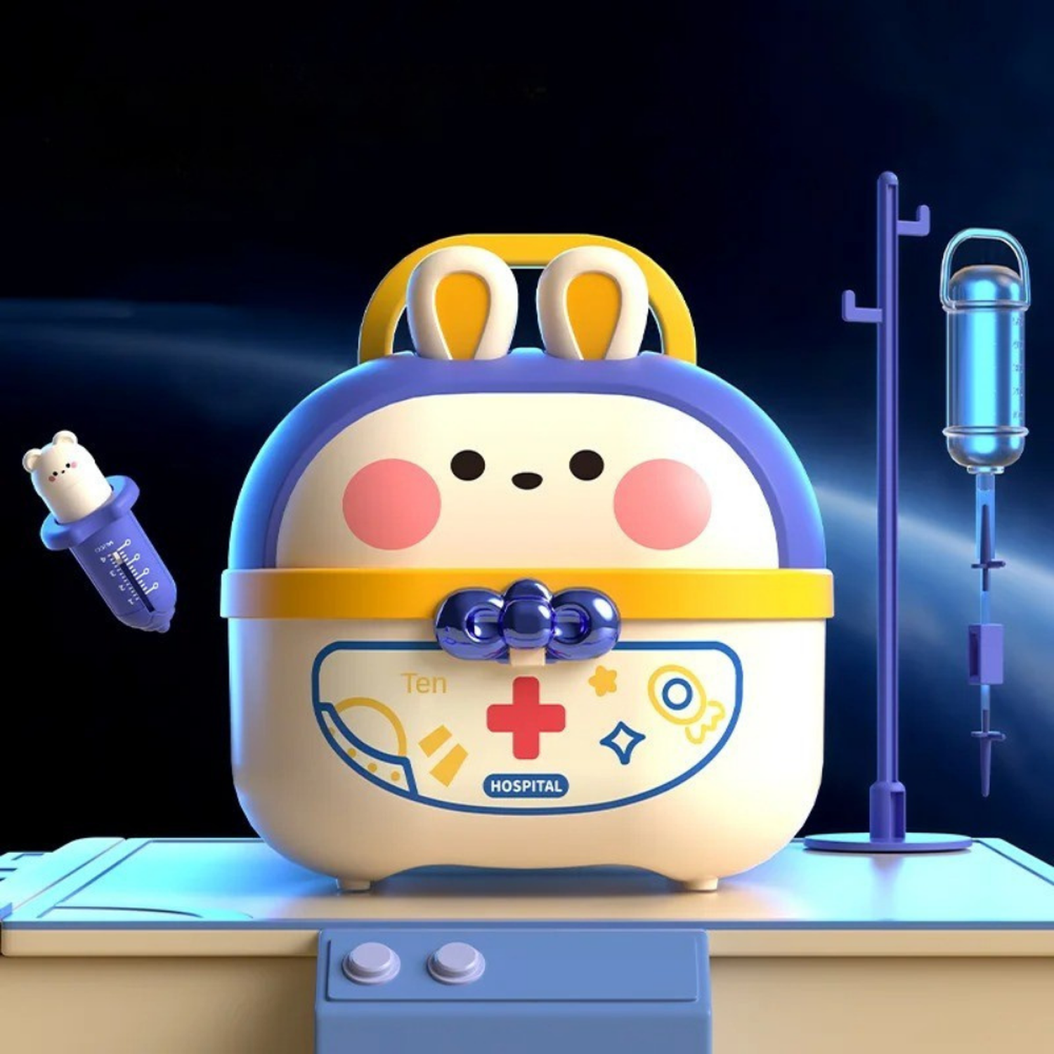 Maletin Medico Infantil Set Doctor Con 45 Piezas Juguete-2