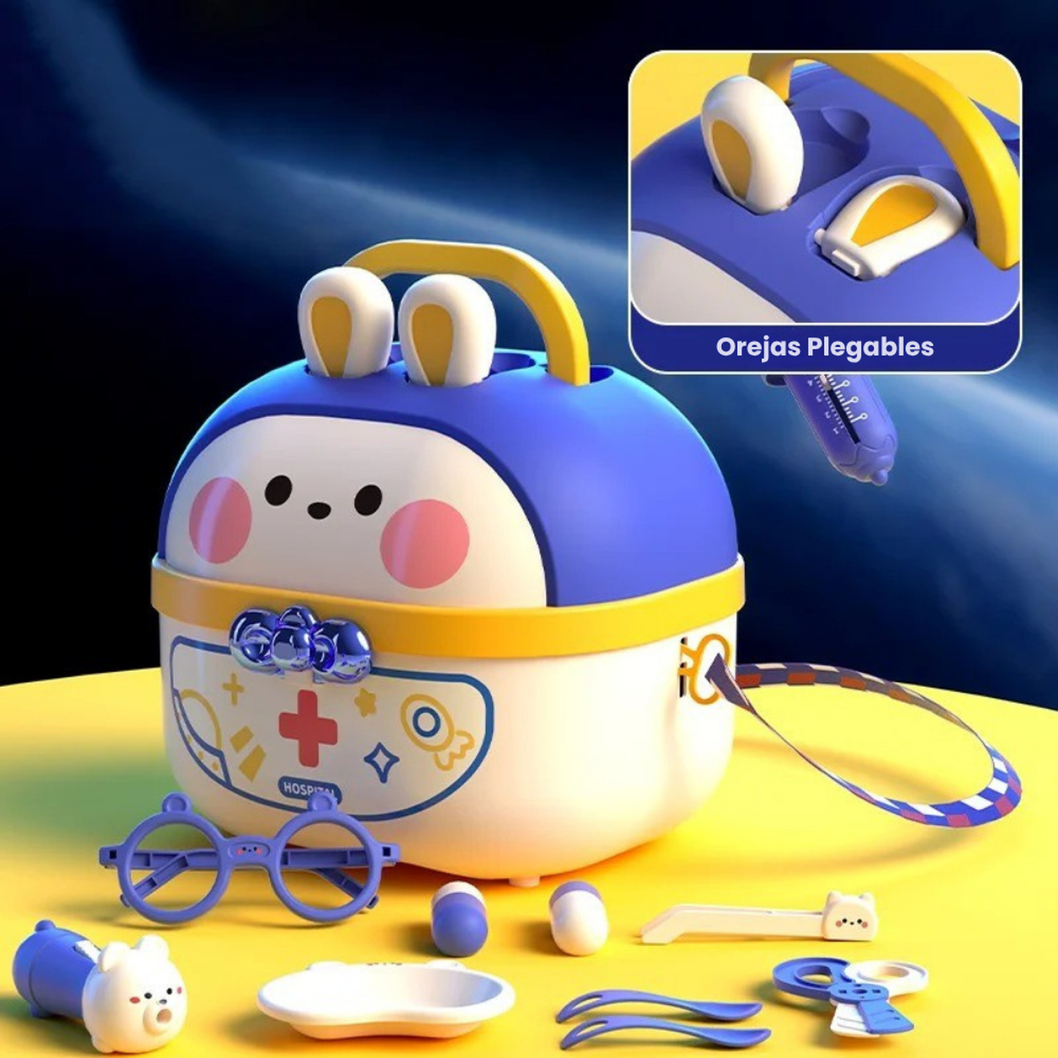 Maletin Medico Infantil Set Doctor Con 45 Piezas Juguete-5