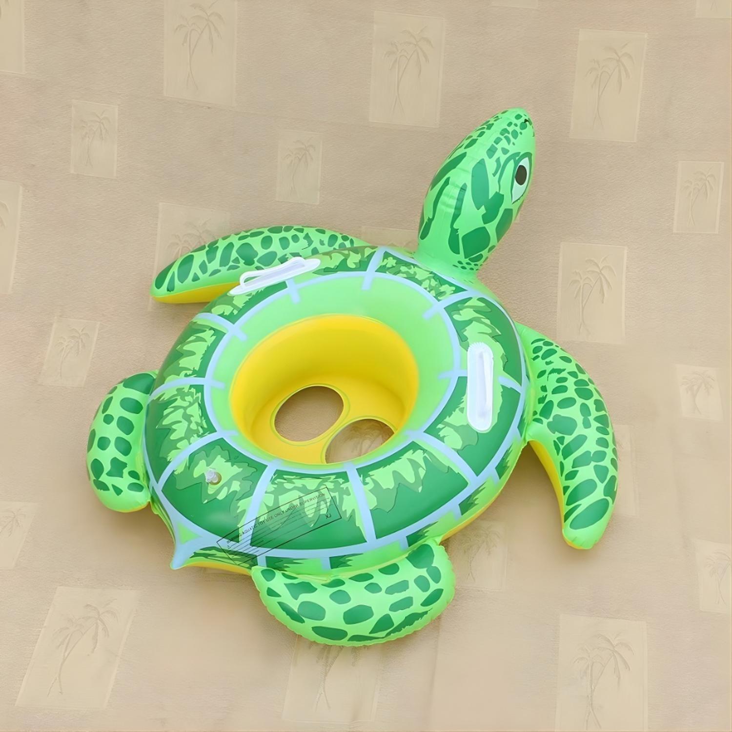 Pack 2 Flotador De Piscina Tortuga Inflable Grande 90cm Verano-5