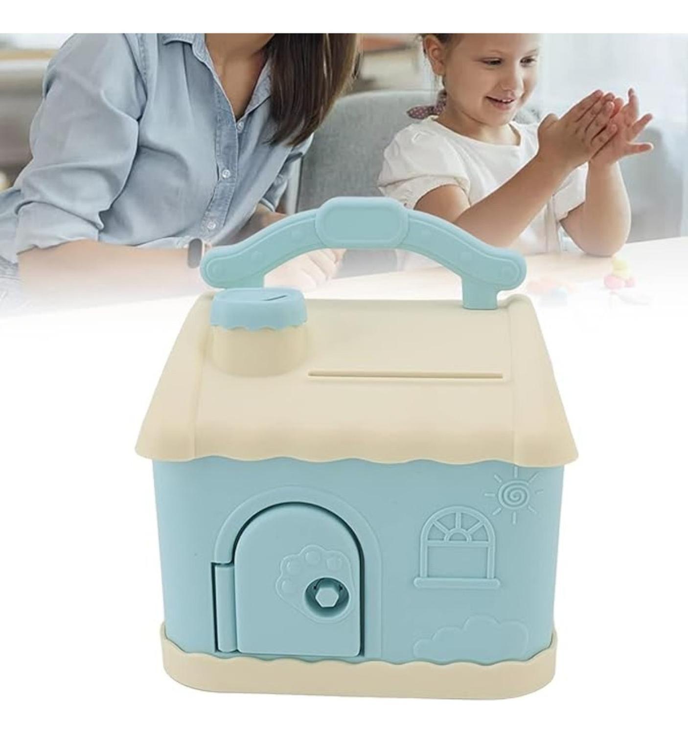 Divertida Alcancía Caja Fuerte Para Niños Con Diseño Kawaii-5