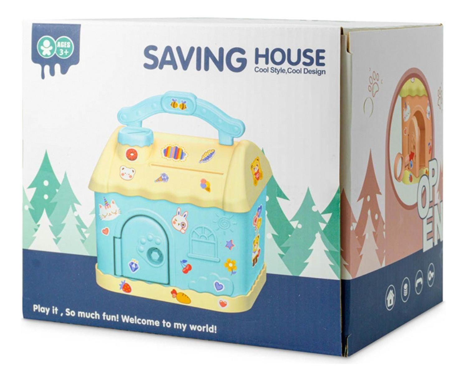 Divertida Alcancía Caja Fuerte Para Niños Con Diseño Kawaii-6