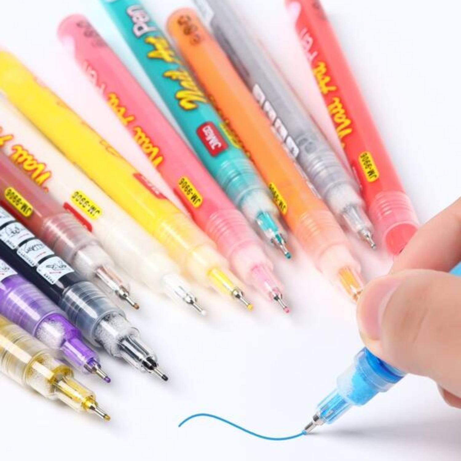 Set 12 Lapices Para Pintar Uñas De Secado Rapido Lapiz Uñas-6