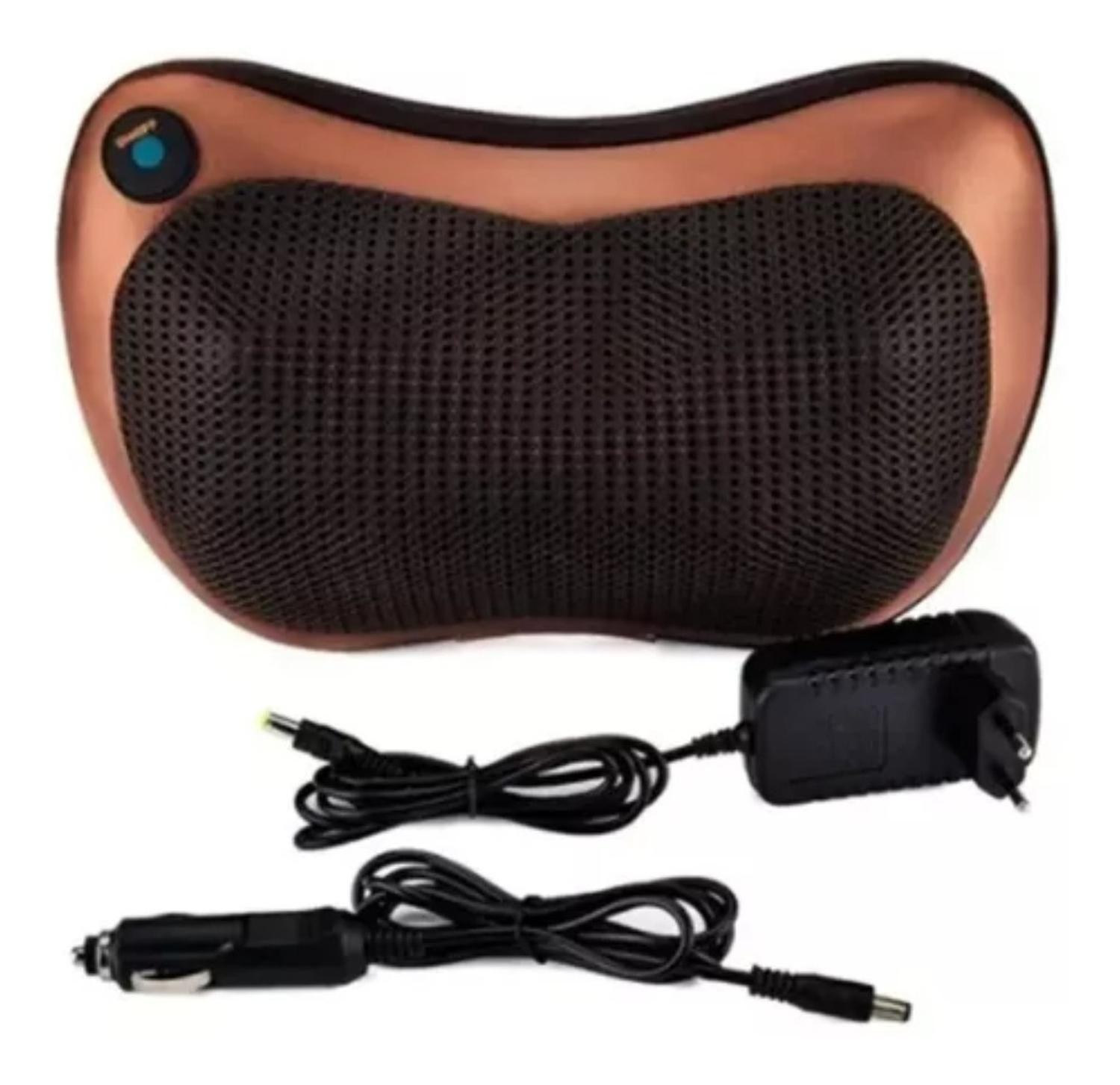 Masajeador Eléctrico Almohada Cojín Lumbar Cuello Piernas-4