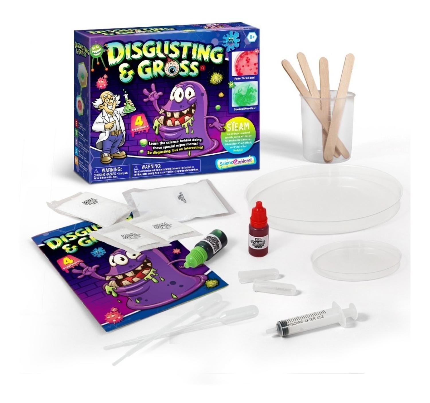 Kit De Ciencia Experimento Bacteria Slime Juguete Educativo-0