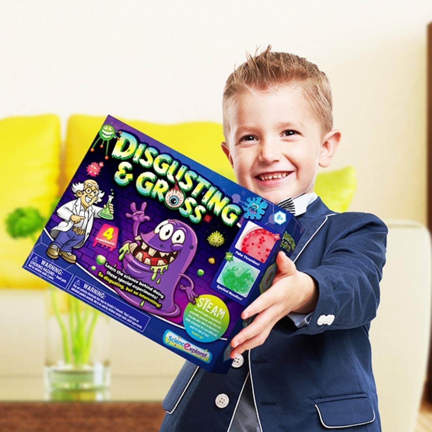 Kit De Ciencia Experimento Bacteria Slime Juguete Educativo-1