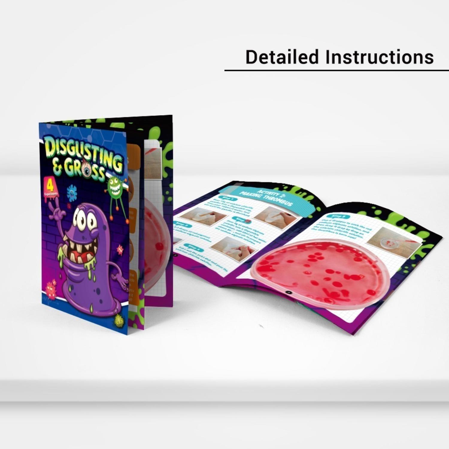 Kit De Ciencia Experimento Bacteria Slime Juguete Educativo-3