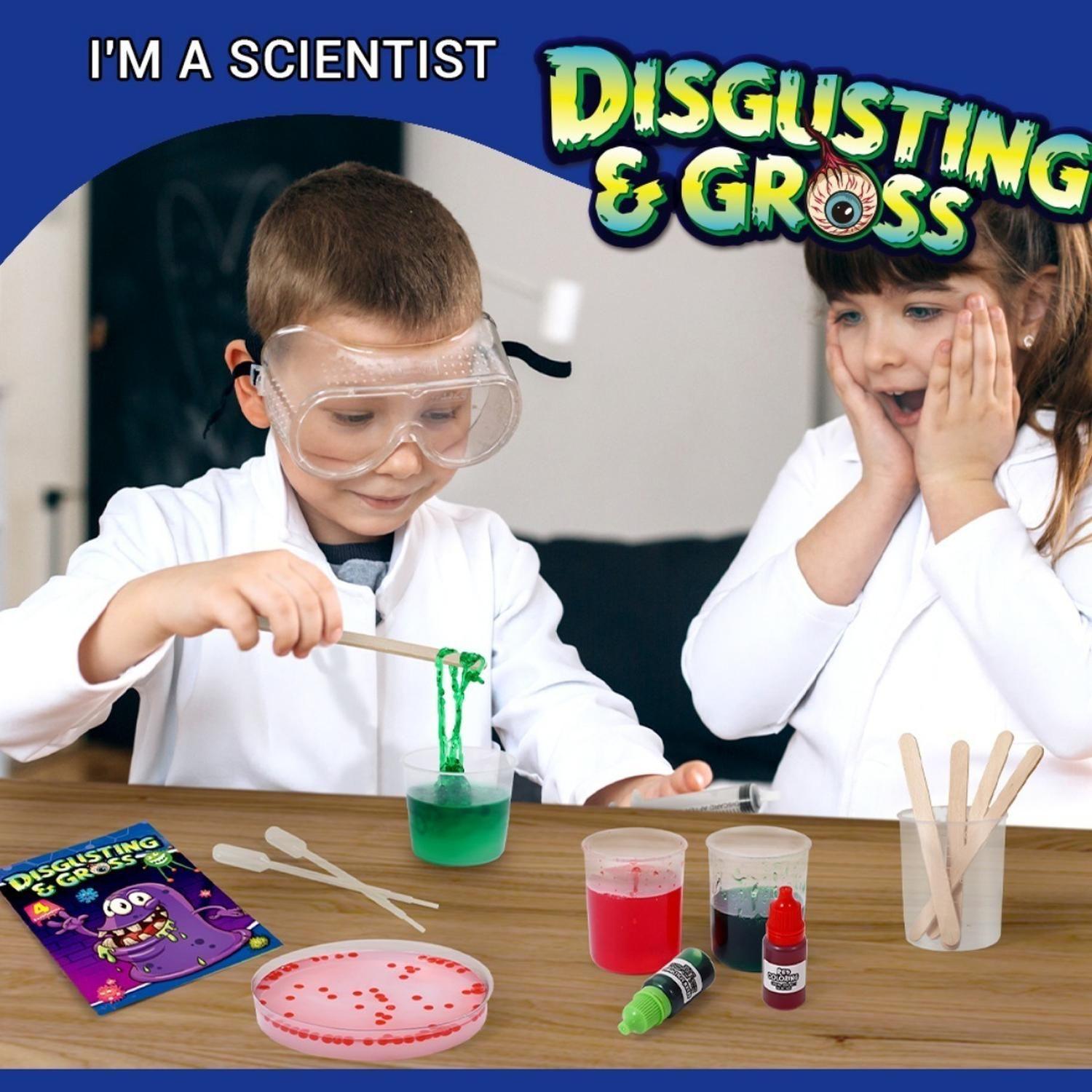 Kit De Ciencia Experimento Bacteria Slime Juguete Educativo-5