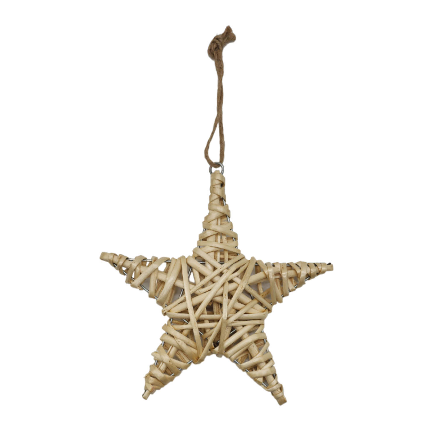 Set 4 Estrellas De Mimbre Para Decoracion Estrella Mimbre-1