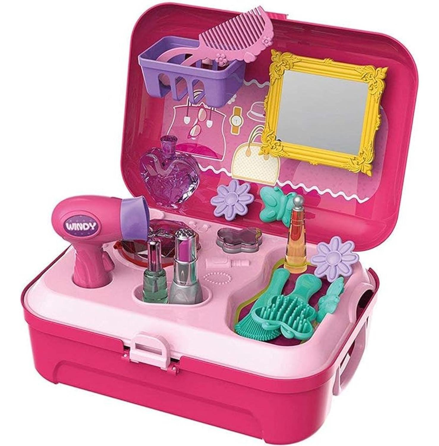 Kit Salón De Belleza Maleta Tipo Mochila 21 Piezas Dresser-0