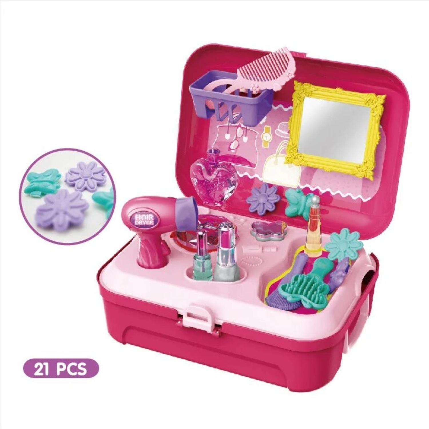 Kit Salón De Belleza Maleta Tipo Mochila 21 Piezas Dresser-1