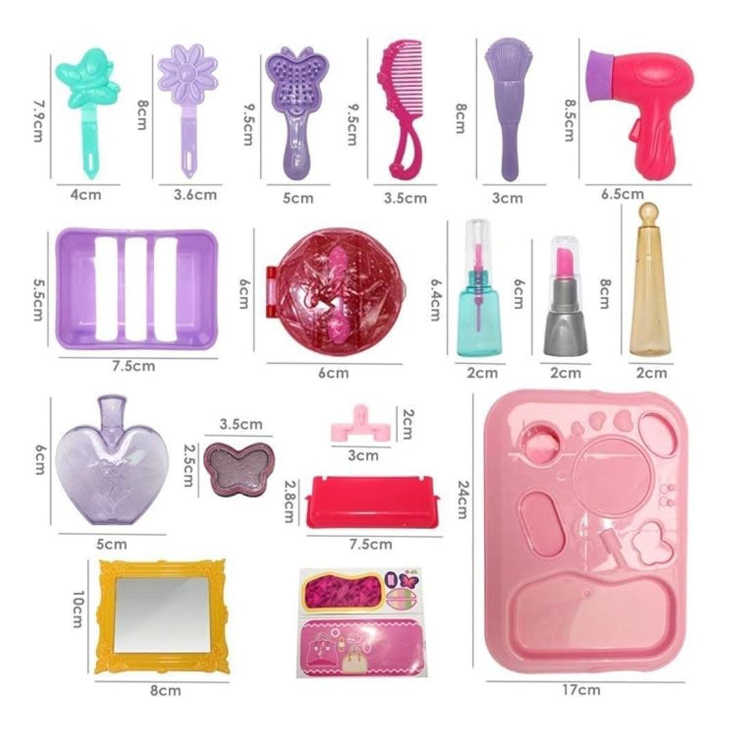 Kit Salón De Belleza Maleta Tipo Mochila 21 Piezas Dresser-3