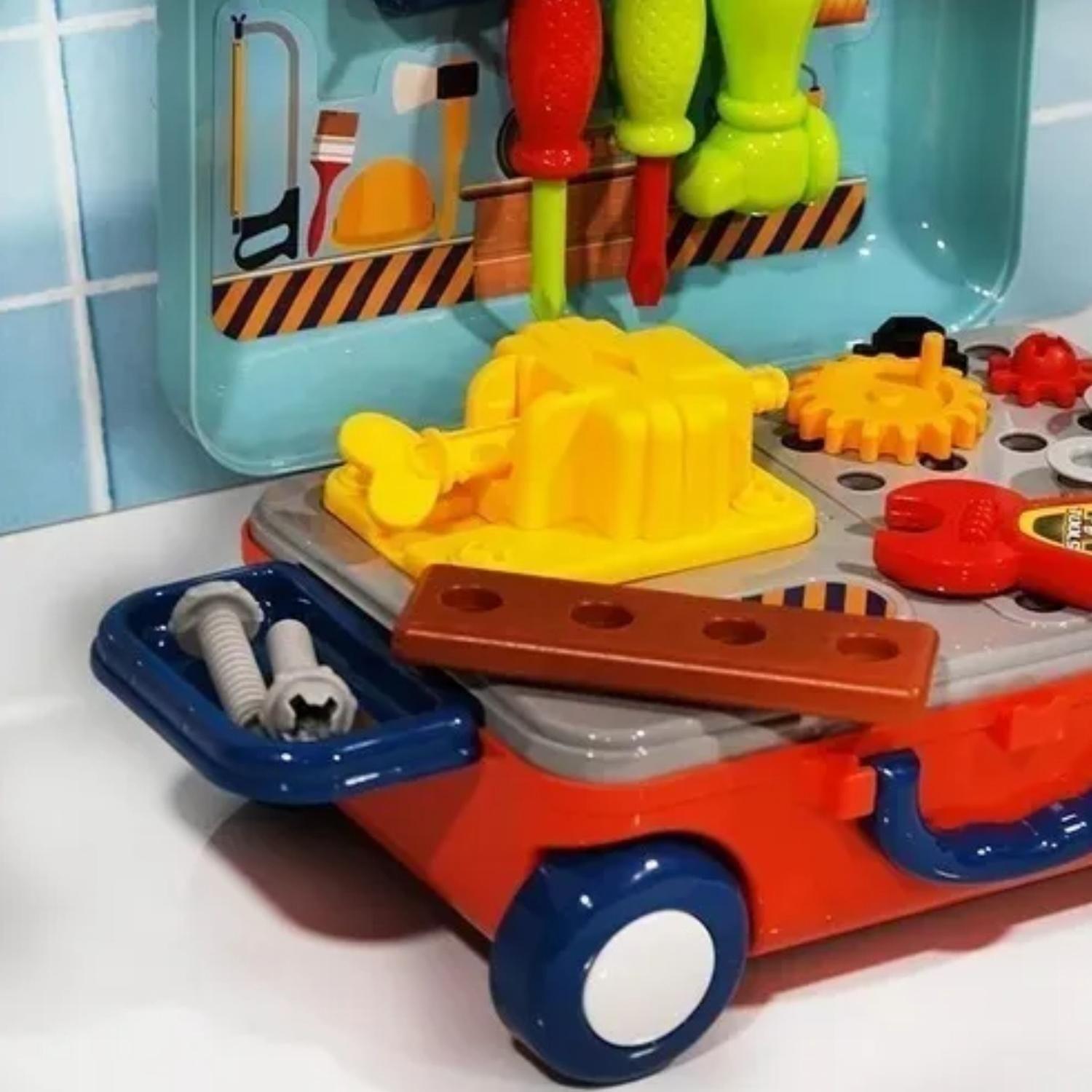 Set Maleta Maletin Infantil Carpintero Niños Juegos-2