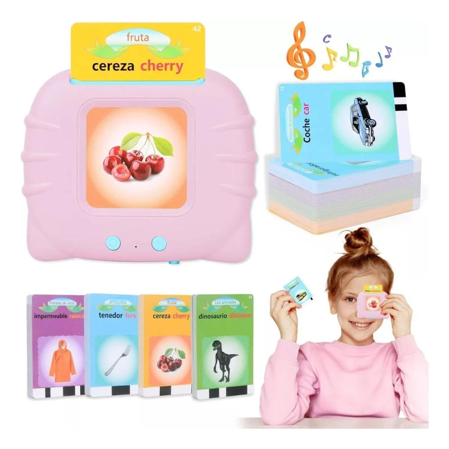 Maquina Tarjetas Didacticas De Aprendizaje Español Ingles-0