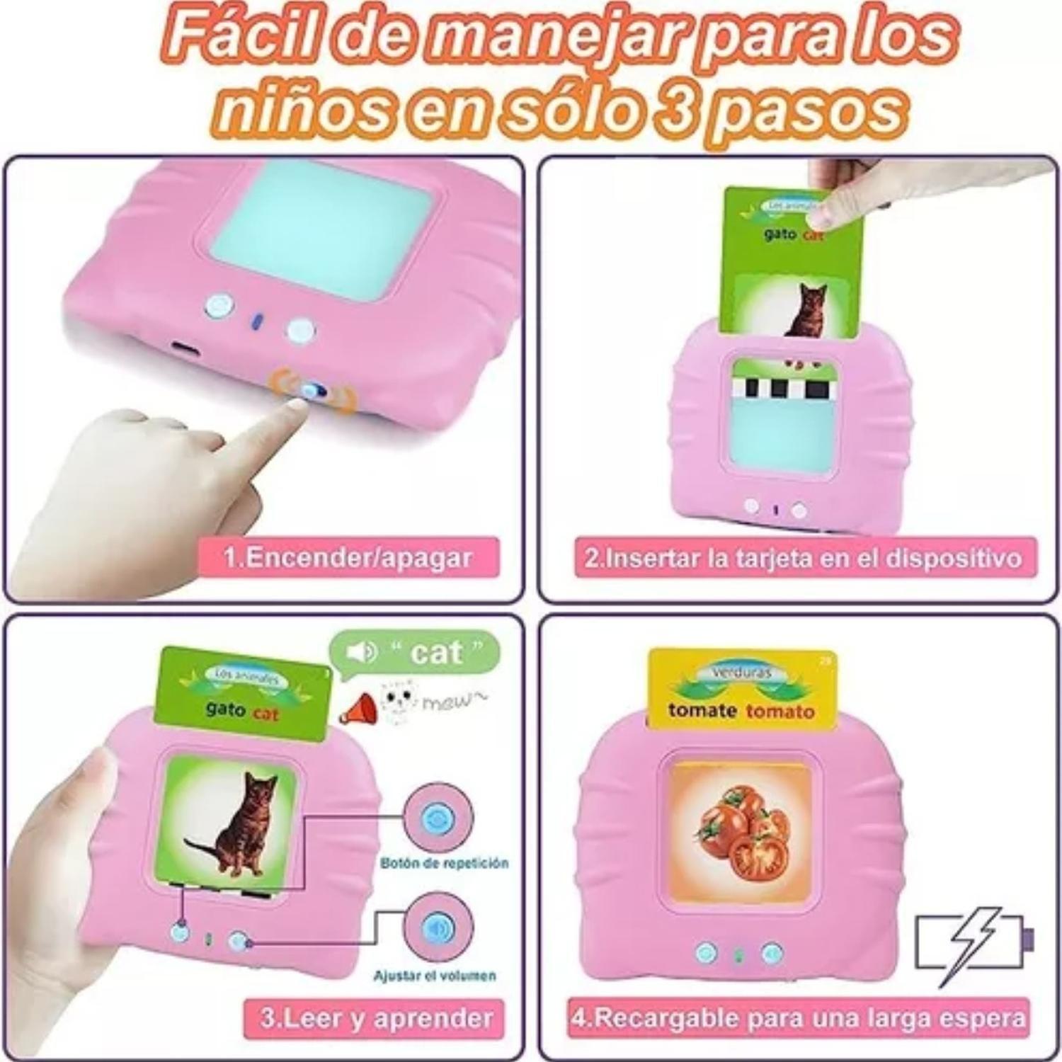 Maquina Tarjetas Didacticas De Aprendizaje Español Ingles-2