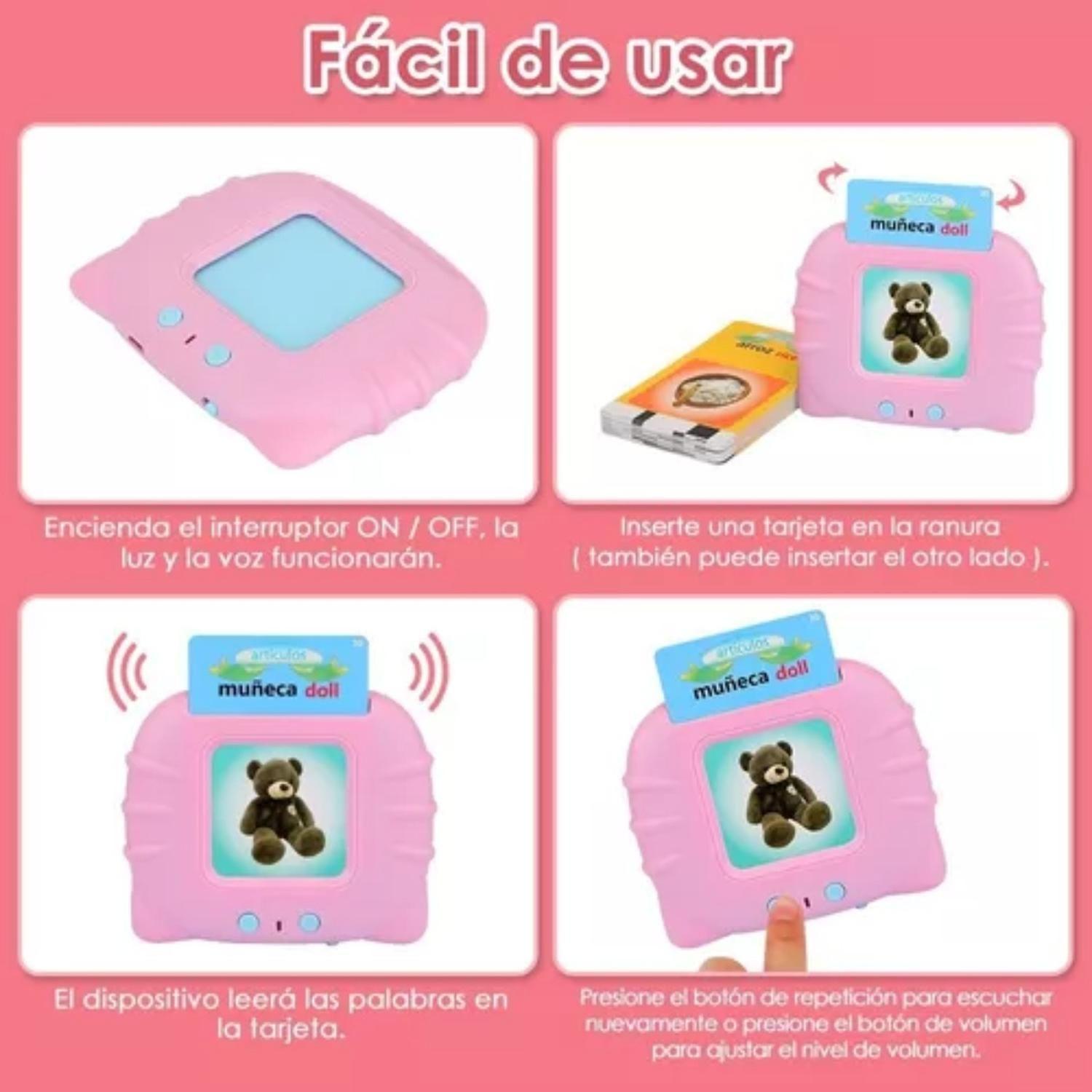 Maquina Tarjetas Didacticas De Aprendizaje Español Ingles-3