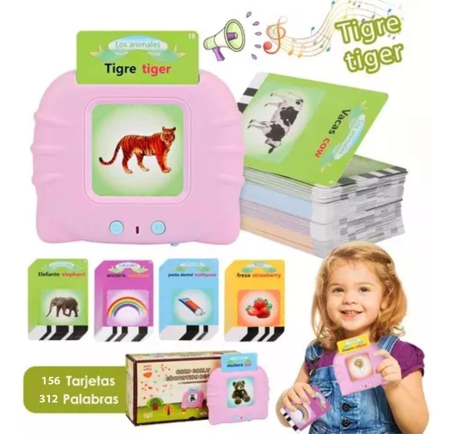 Maquina Tarjetas Didacticas De Aprendizaje Español Ingles-4