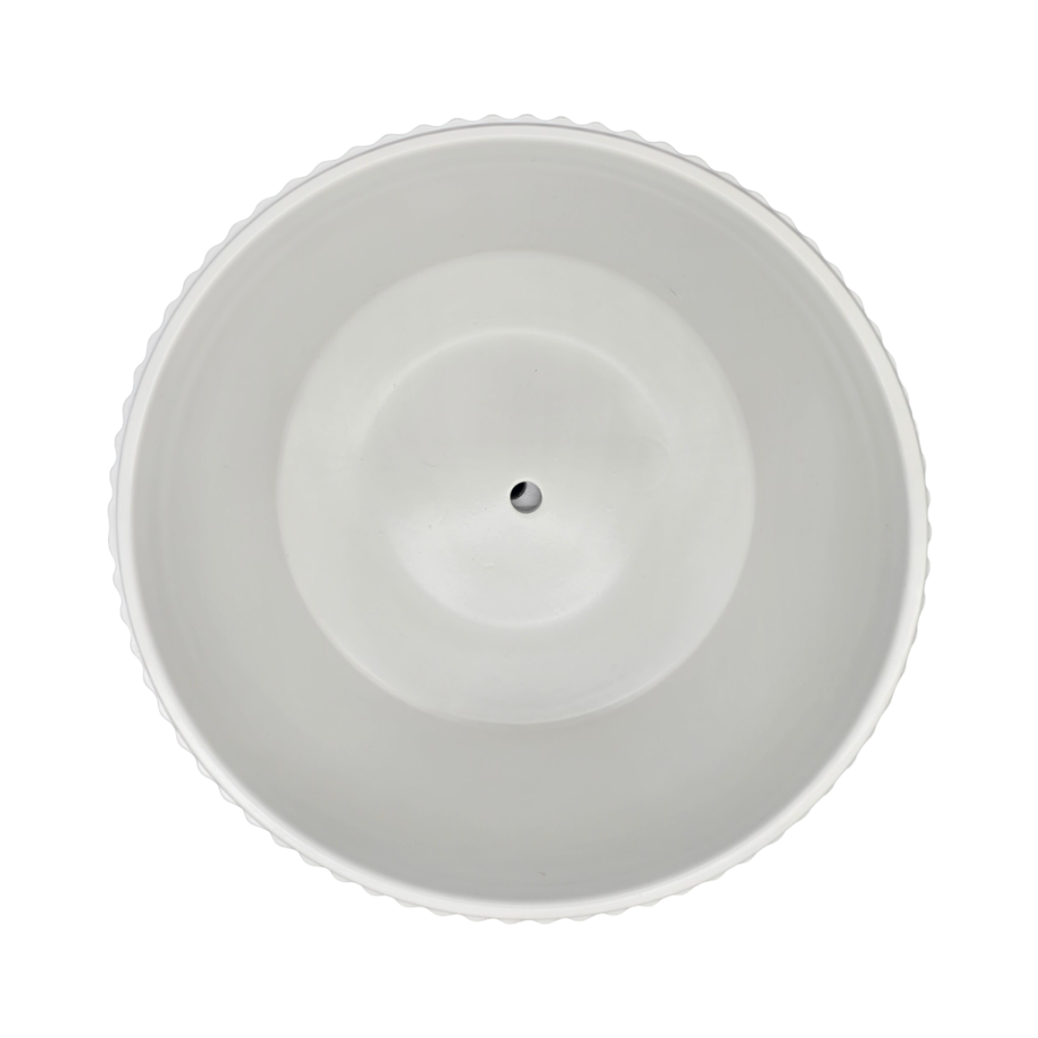 Macetero Maceta Ceramica Estilo Nordico Blanco Base Conica-5