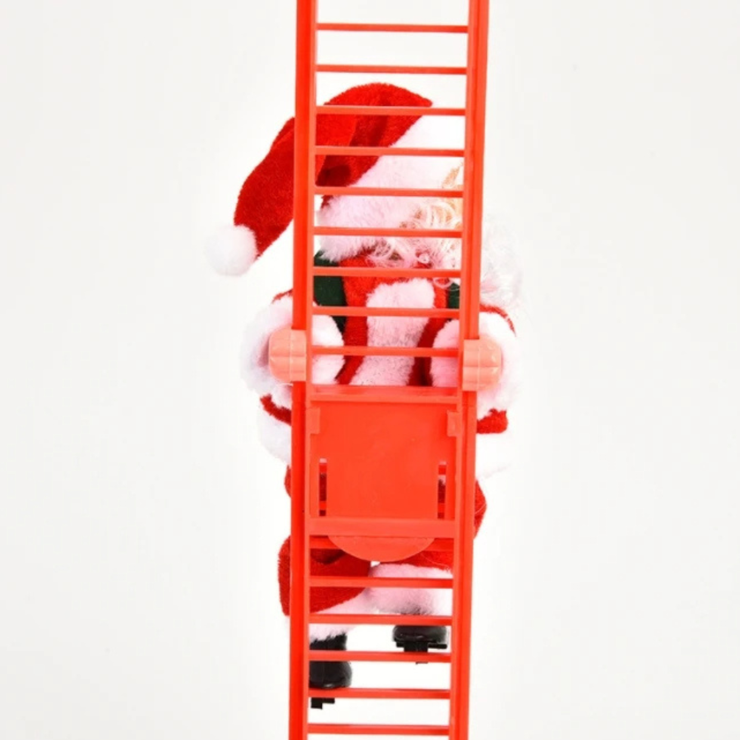 Viejo Pascuero Santa Sube y Baja Escalera Decoracion Navidad-4