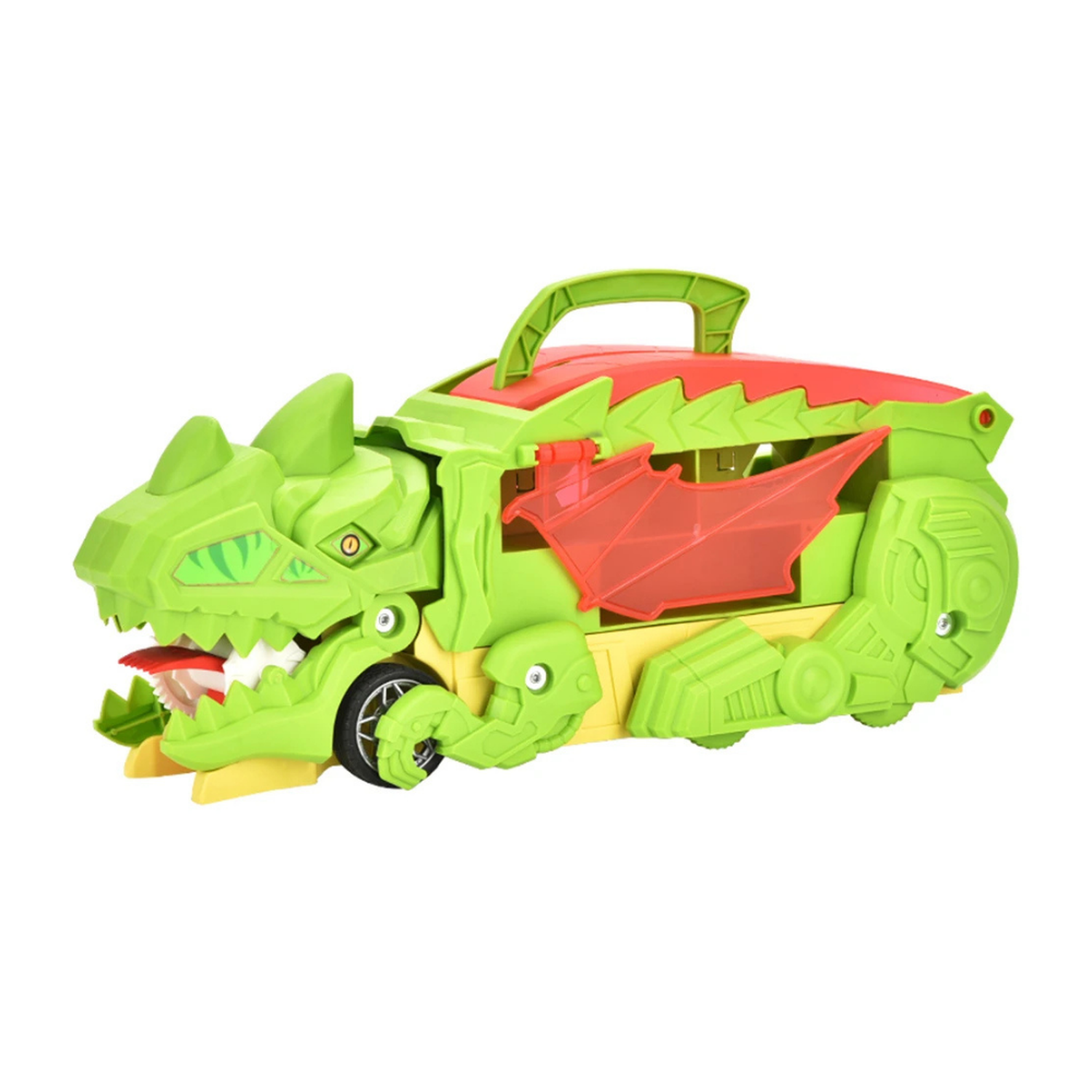 Camion De Carga Maletin Transportador De Dinosaurios Juguete-2