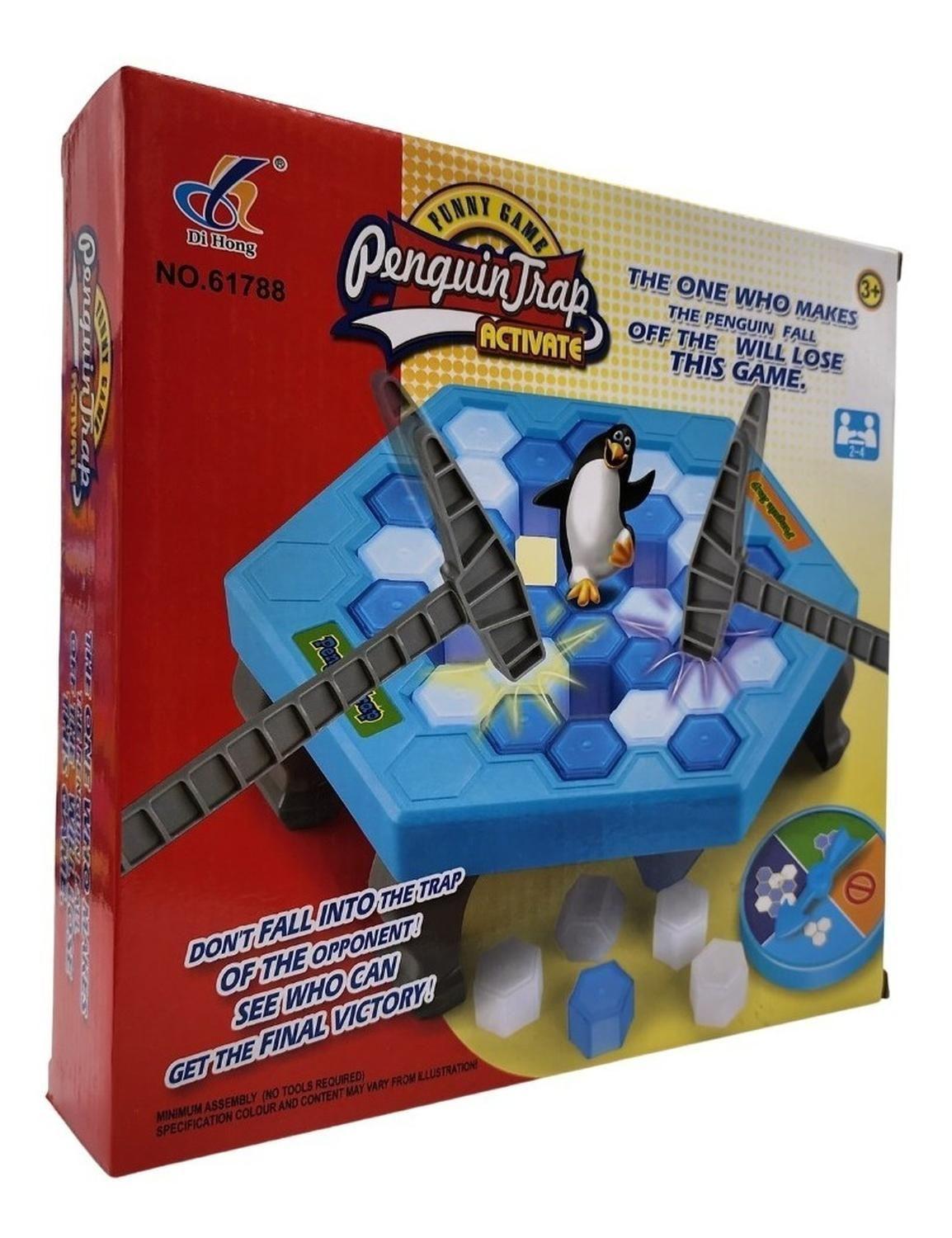 Juego Trampa Salva Pinguino Bloques Hielo Juego De Mesa-0