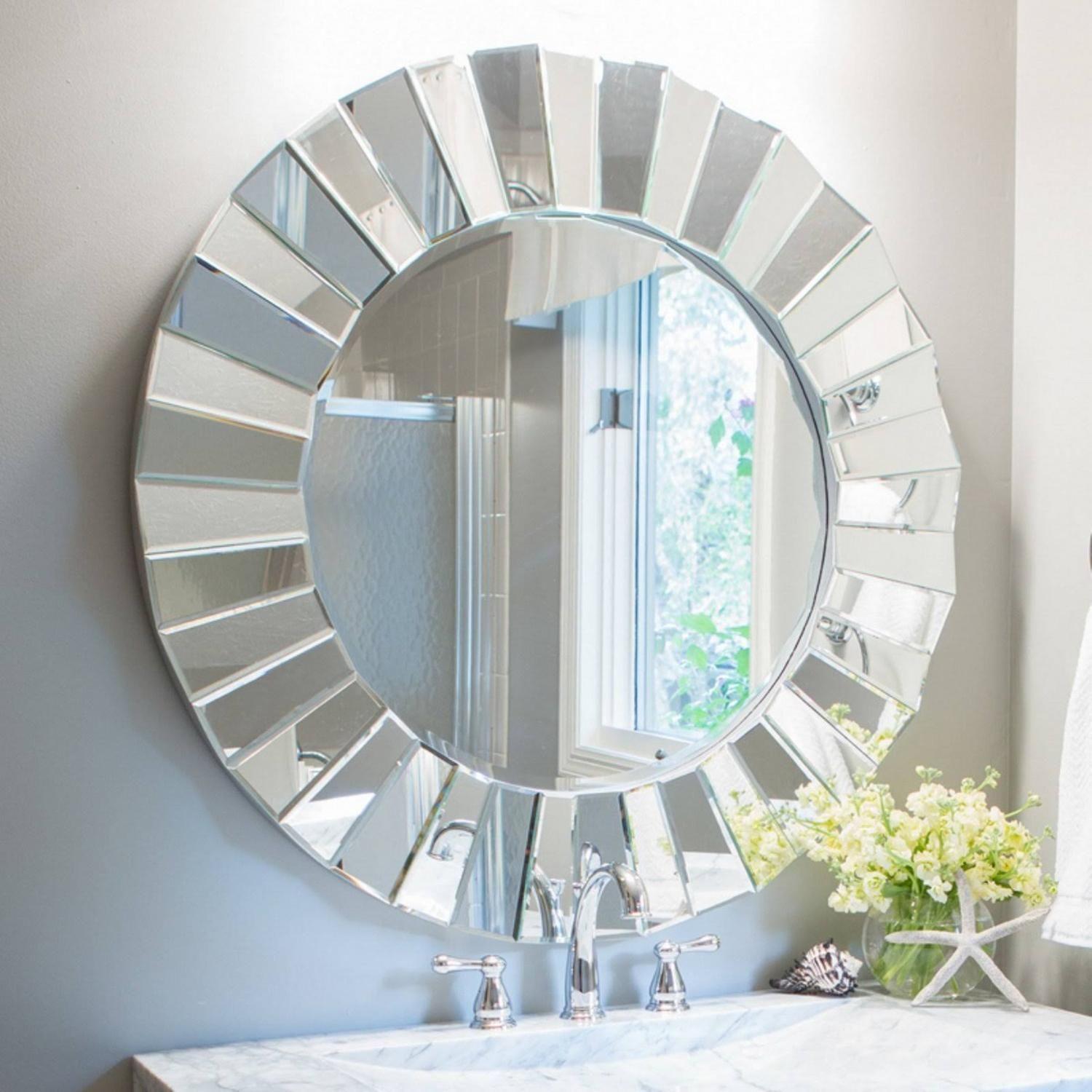 Cuadro Espejos Decorativos Decoracion Living Espejo Plateado-3