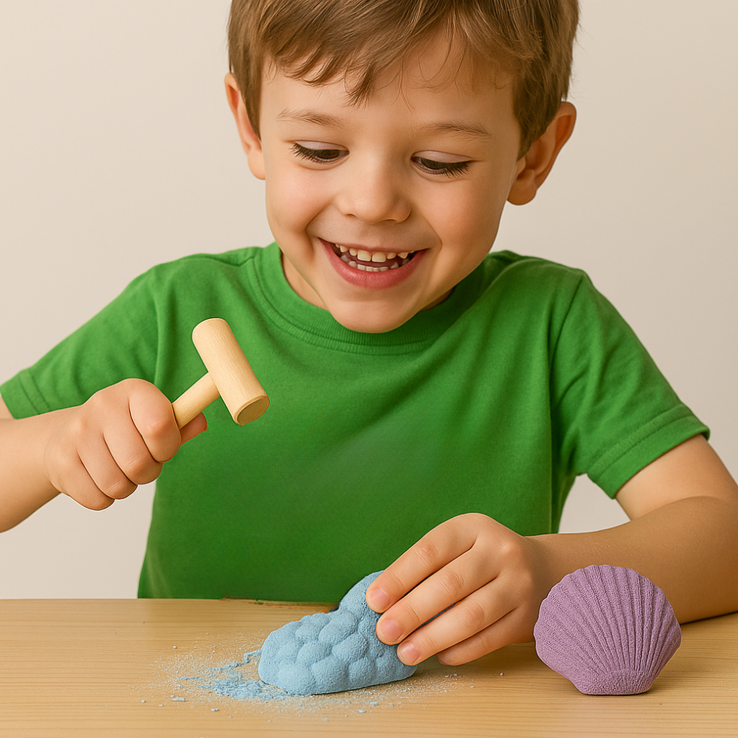 Kit De Excavación Jurassic 5 En 1 Juguete Educativo Infantil-3