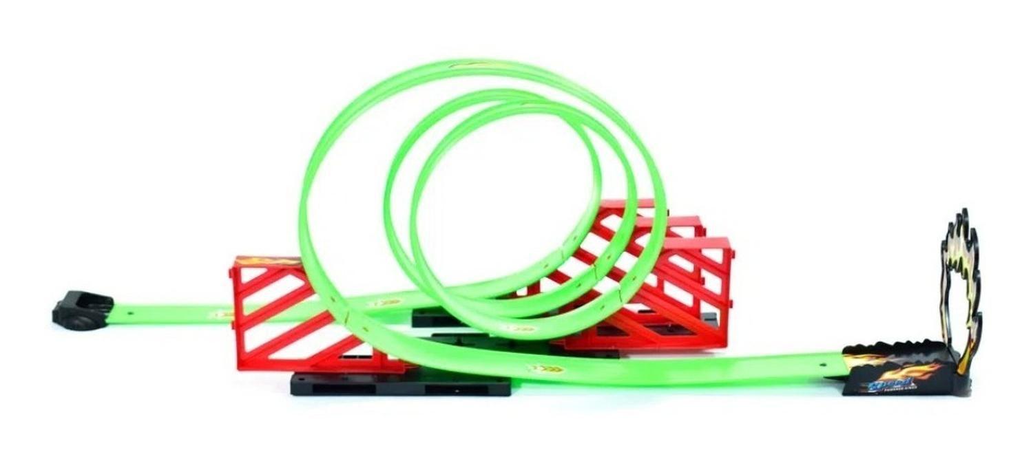 Pista De Carreras Rapid World Lanzamiento Autitos Auto Niños-3