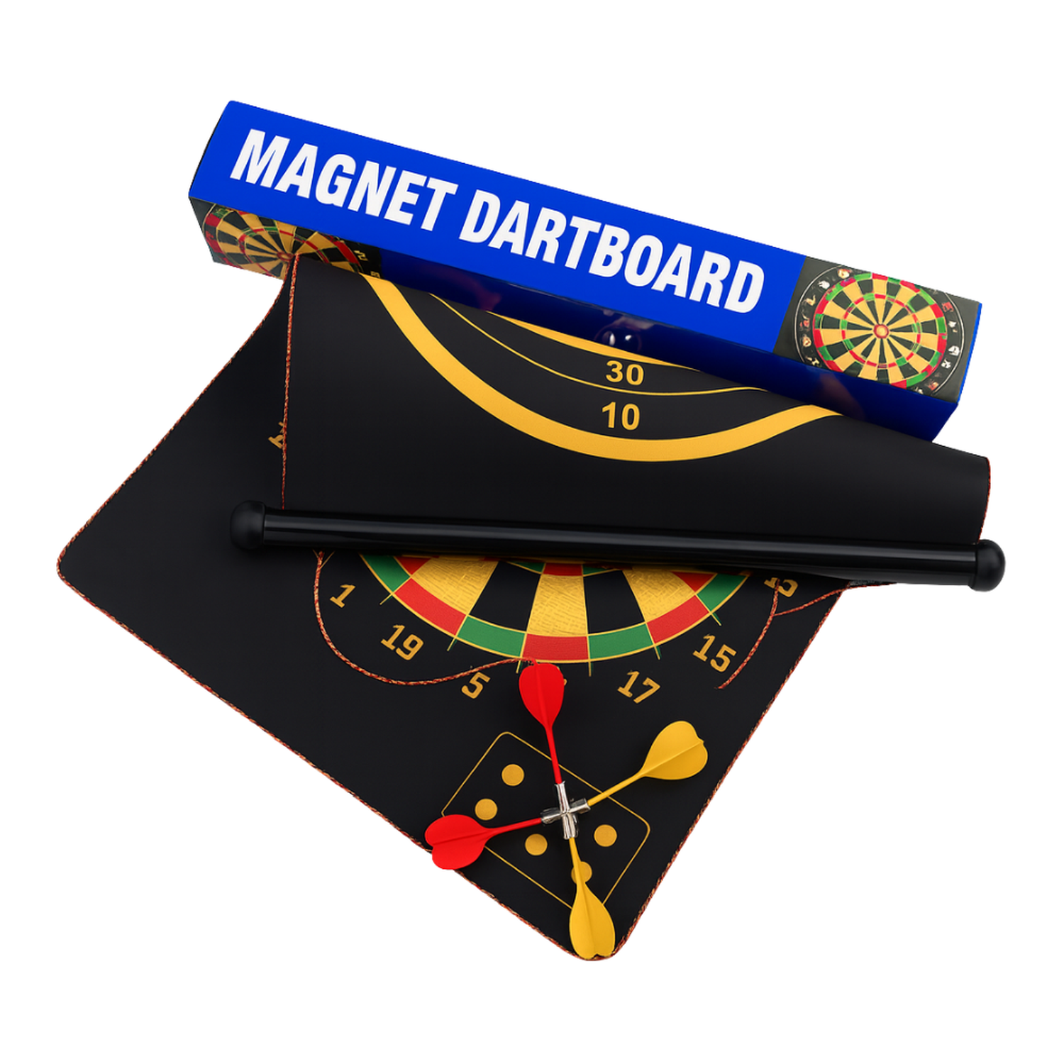 Tablero De Dardos Magnetico Tiro Al Blanco Reversible-4