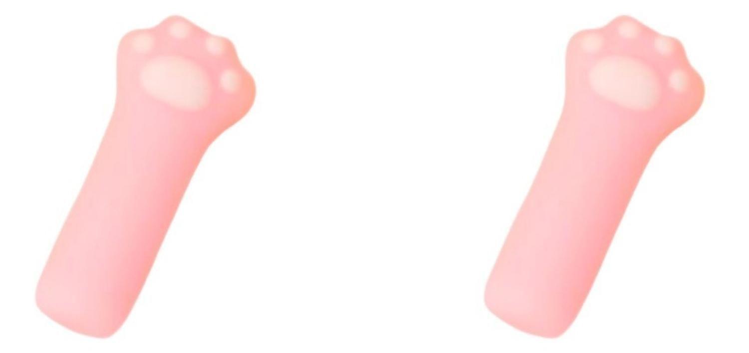 Set 2 Gomas De Borrar Patita De Gatito Kawaii Cute-0