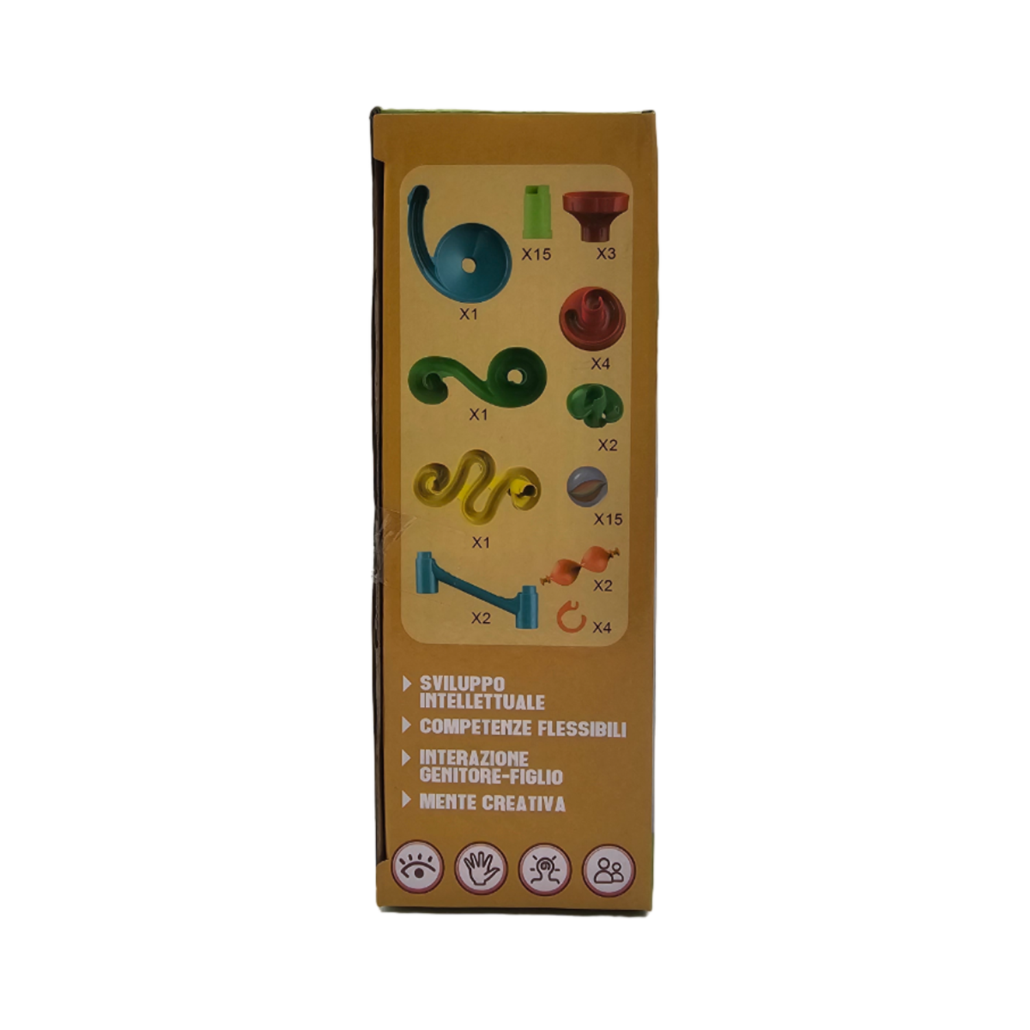 Circuito De Bolitas Completo Armable 50 Pieza Puzzle Tobogan-4