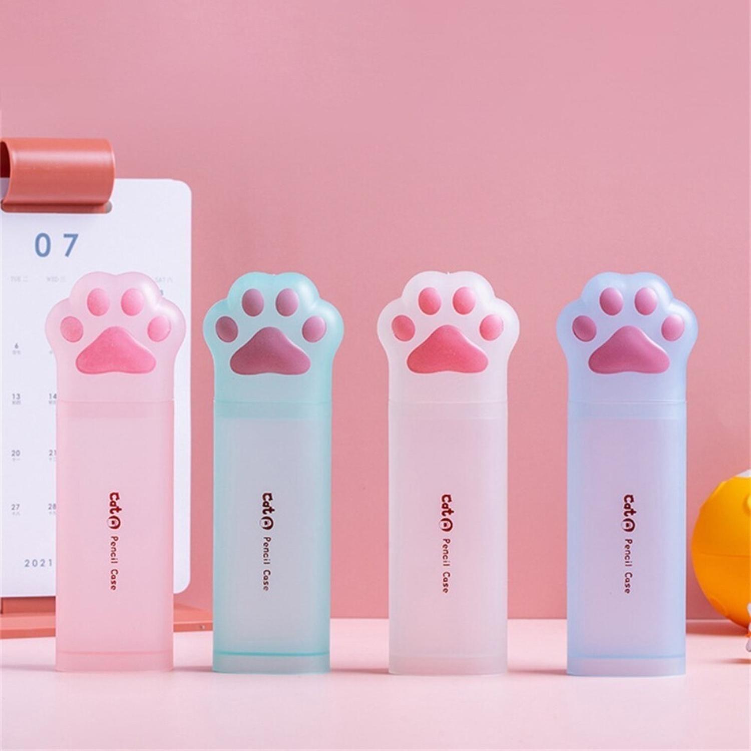 Estuche Lápices Patita De Gato Kawaii Cute Varios Colores-2