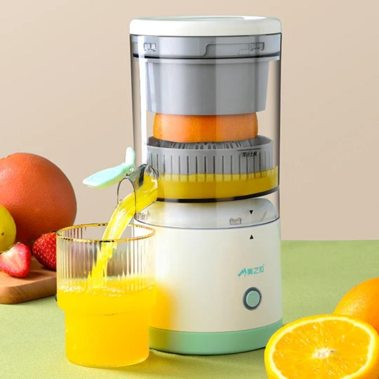 Exprimidor Eléctrico De Frutas Portátil Recargable Jugos-4