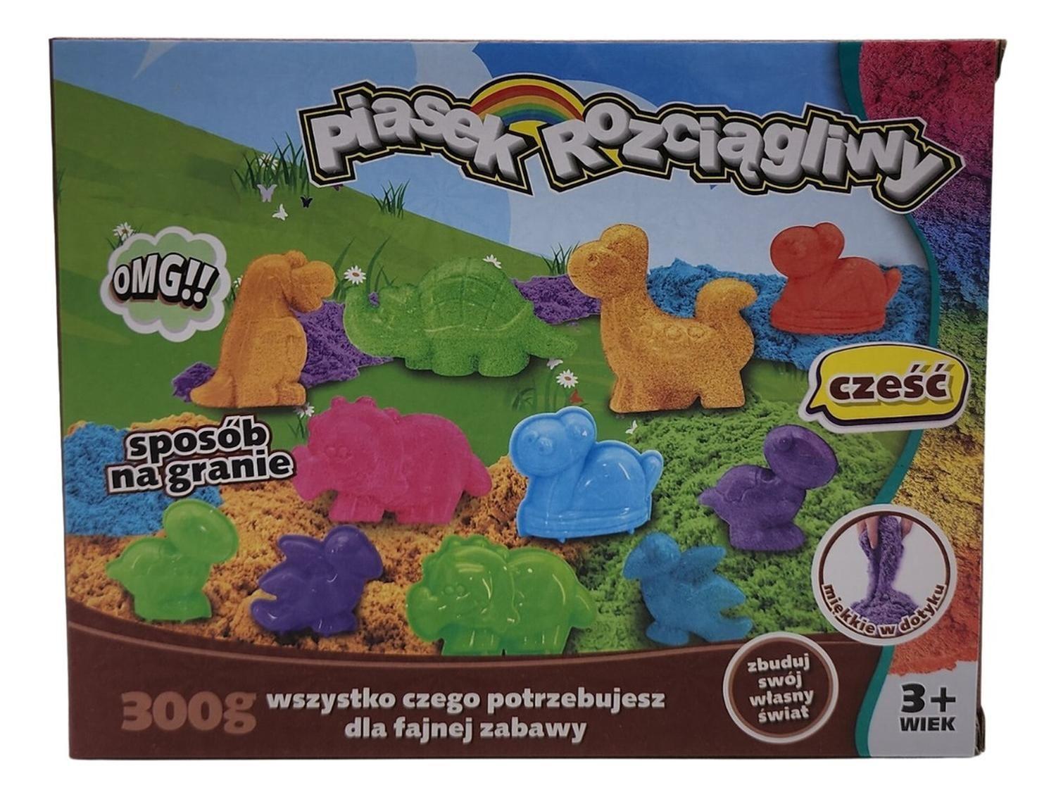 Set De Arena Magica Con Accesorios Y Moldes Dinosaurios Gran-0