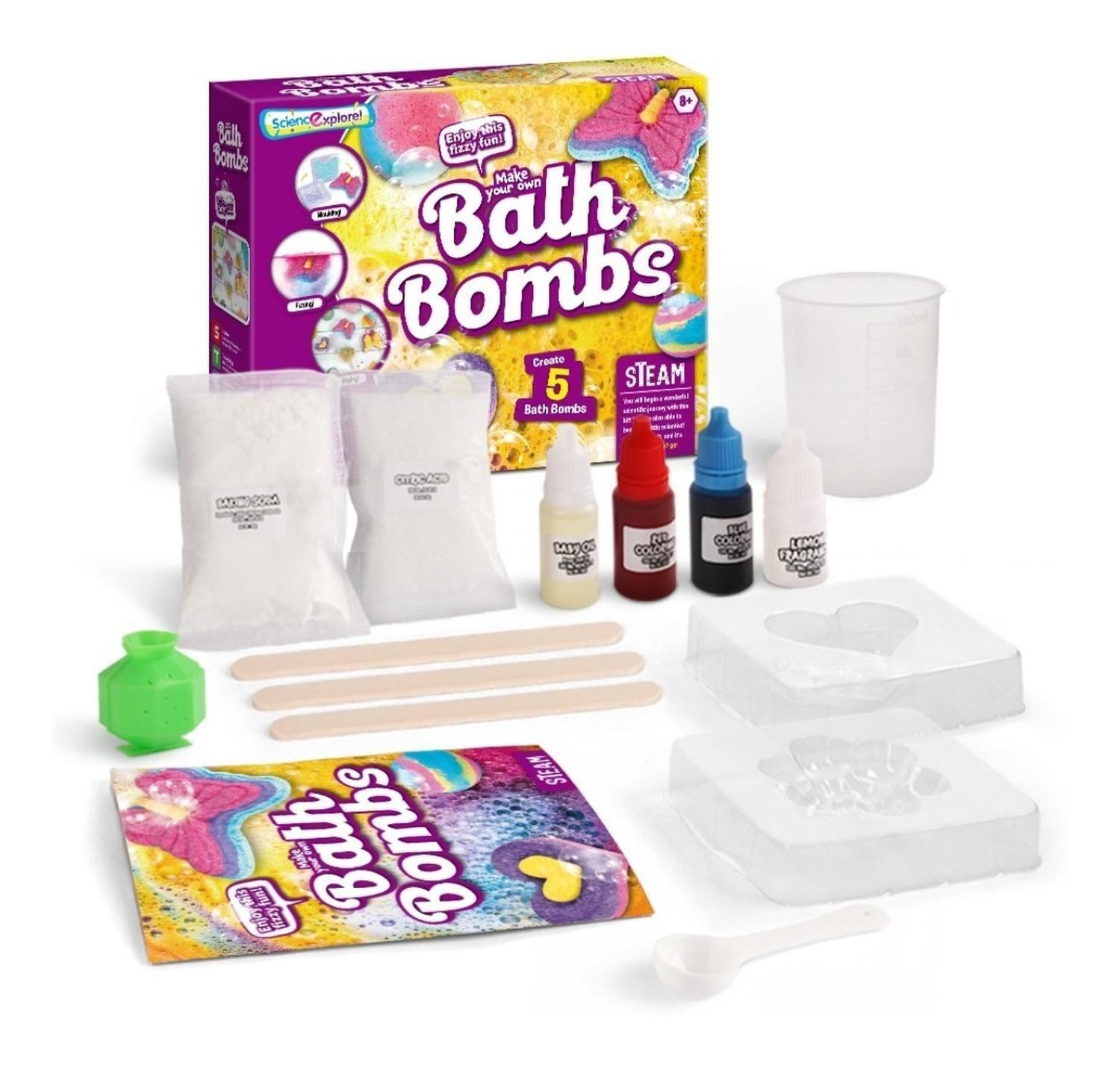 Kit Crea Bombas De Baño Juguete Didáctico Educativo-0