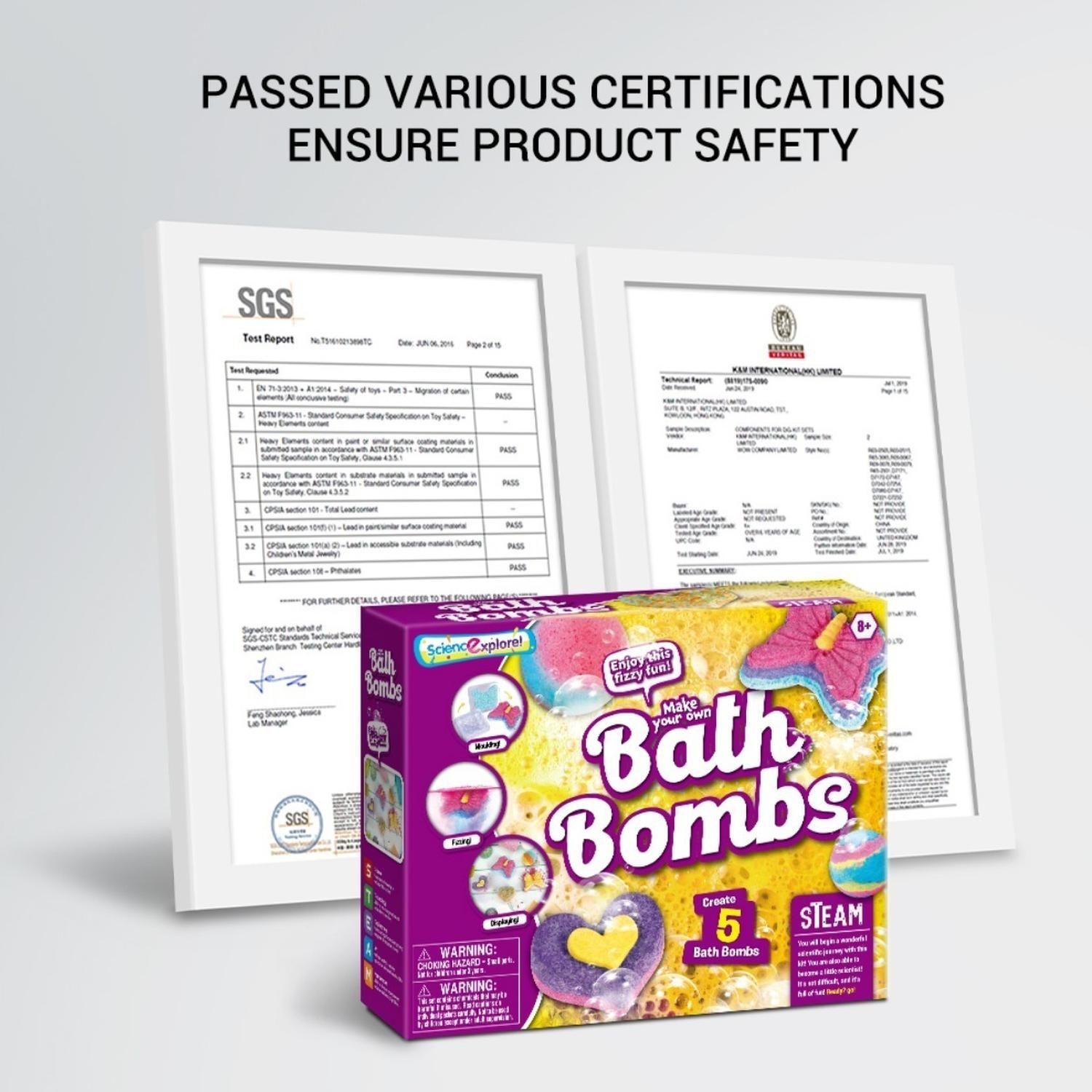 Kit Crea Bombas De Baño Juguete Didáctico Educativo-3