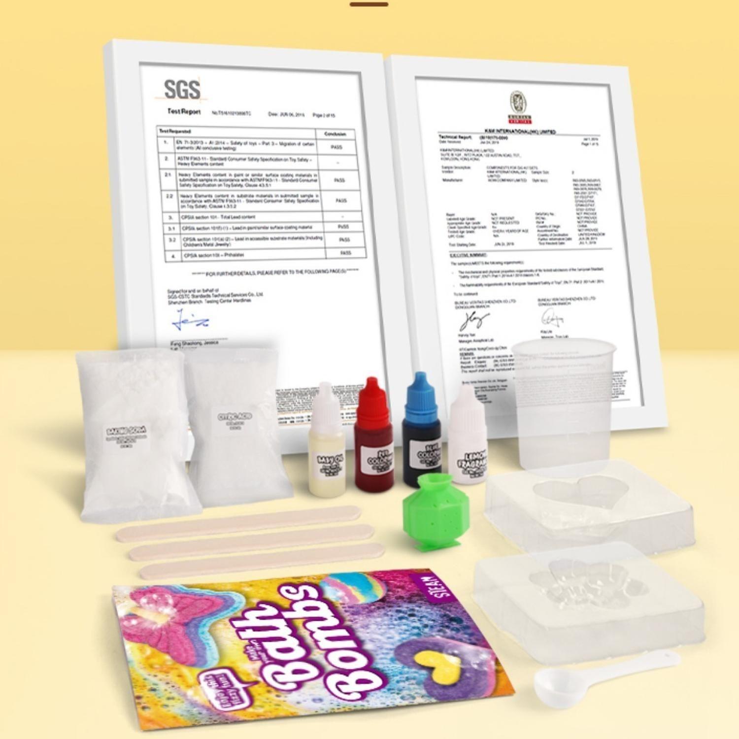 Kit Crea Bombas De Baño Juguete Didáctico Educativo-4