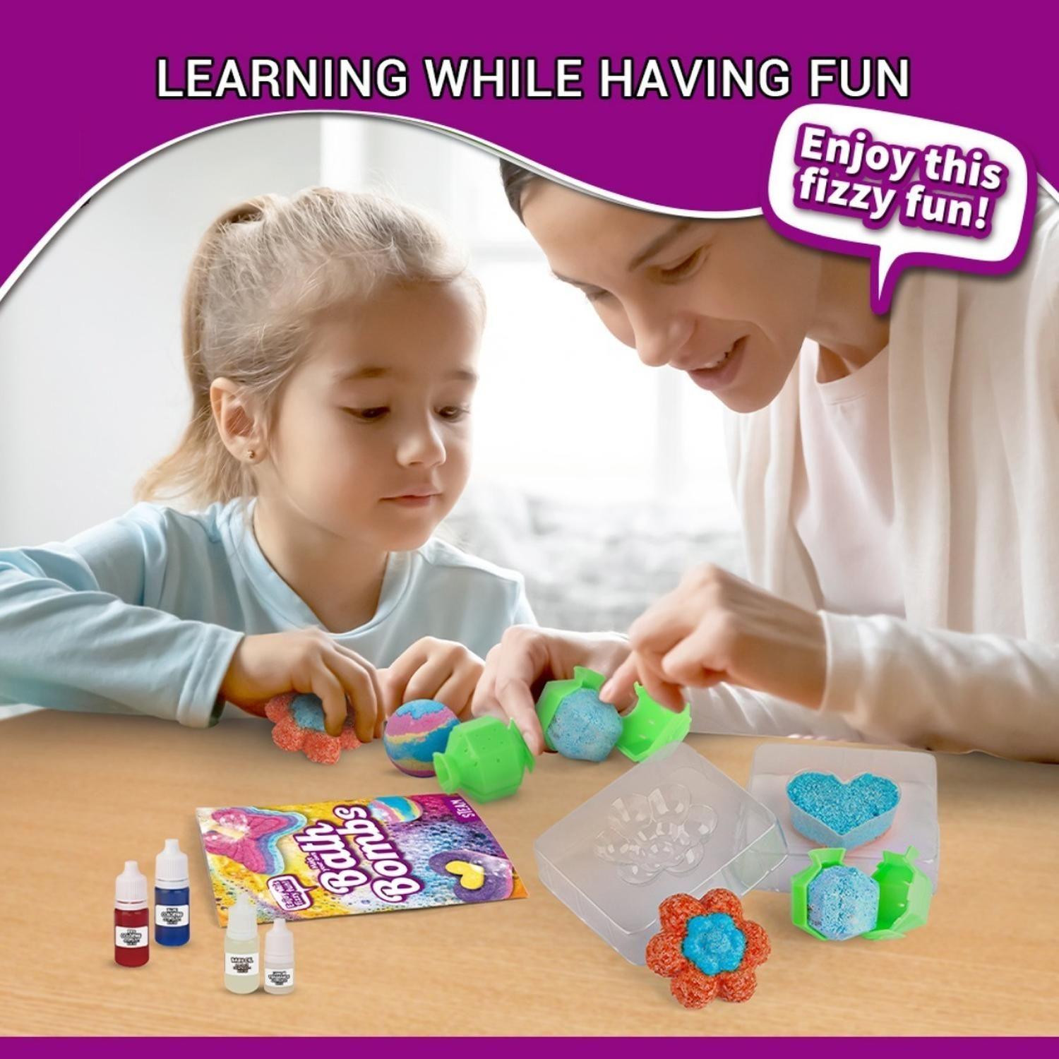 Kit Crea Bombas De Baño Juguete Didáctico Educativo-5