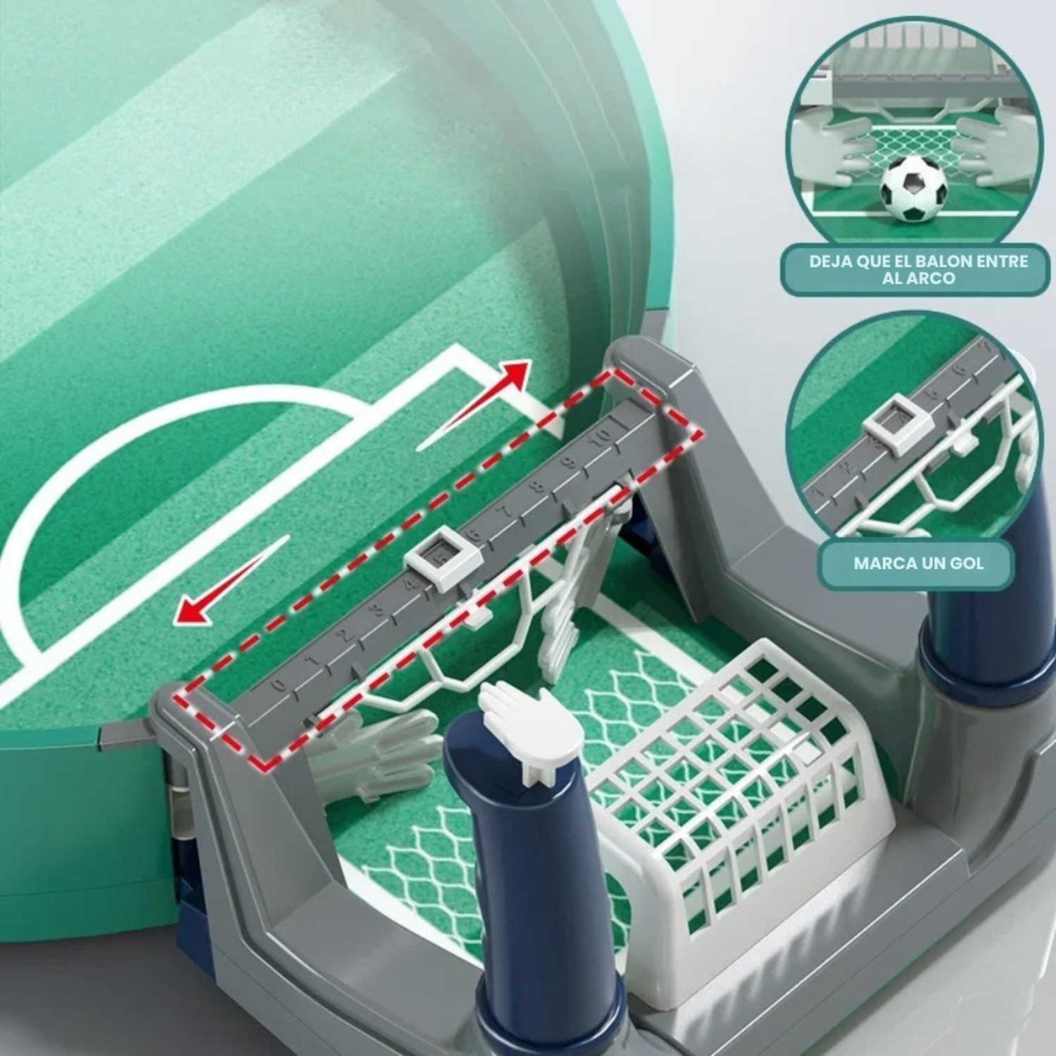 Futbolito De Mesa Infantil Juego Portatil De Futbol Juguete-2