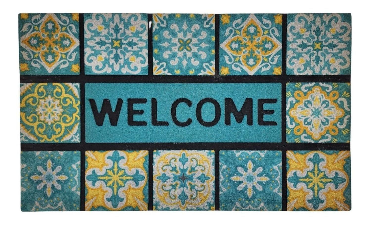 Alfombra Welcome Limpiapies Felpudo Alfombra De Entrada Baño-0