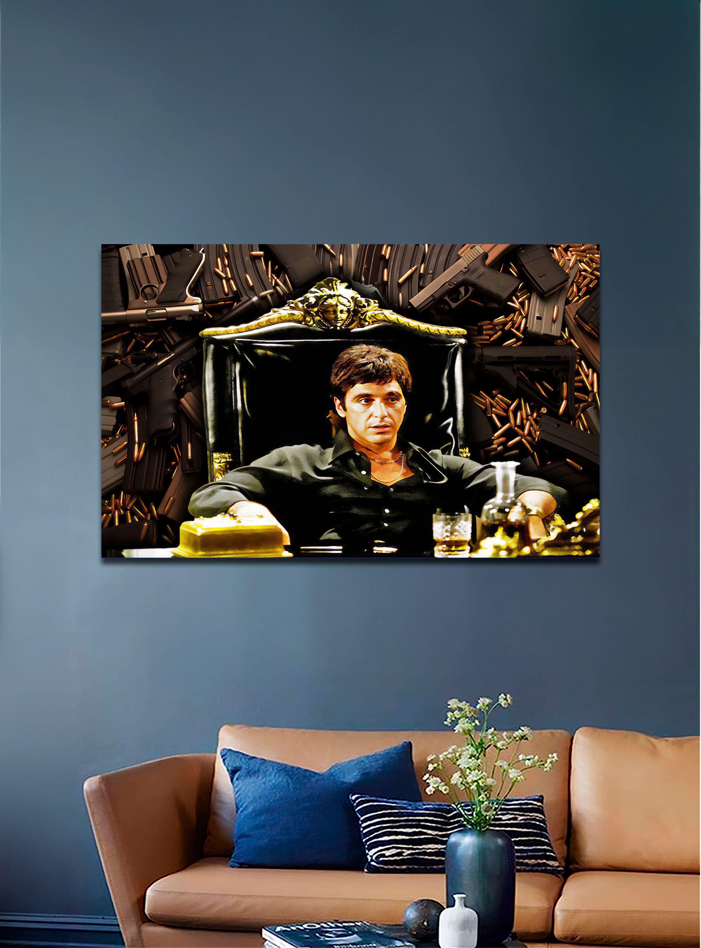 Cuadro decorativo PVC - Tony Montana-0