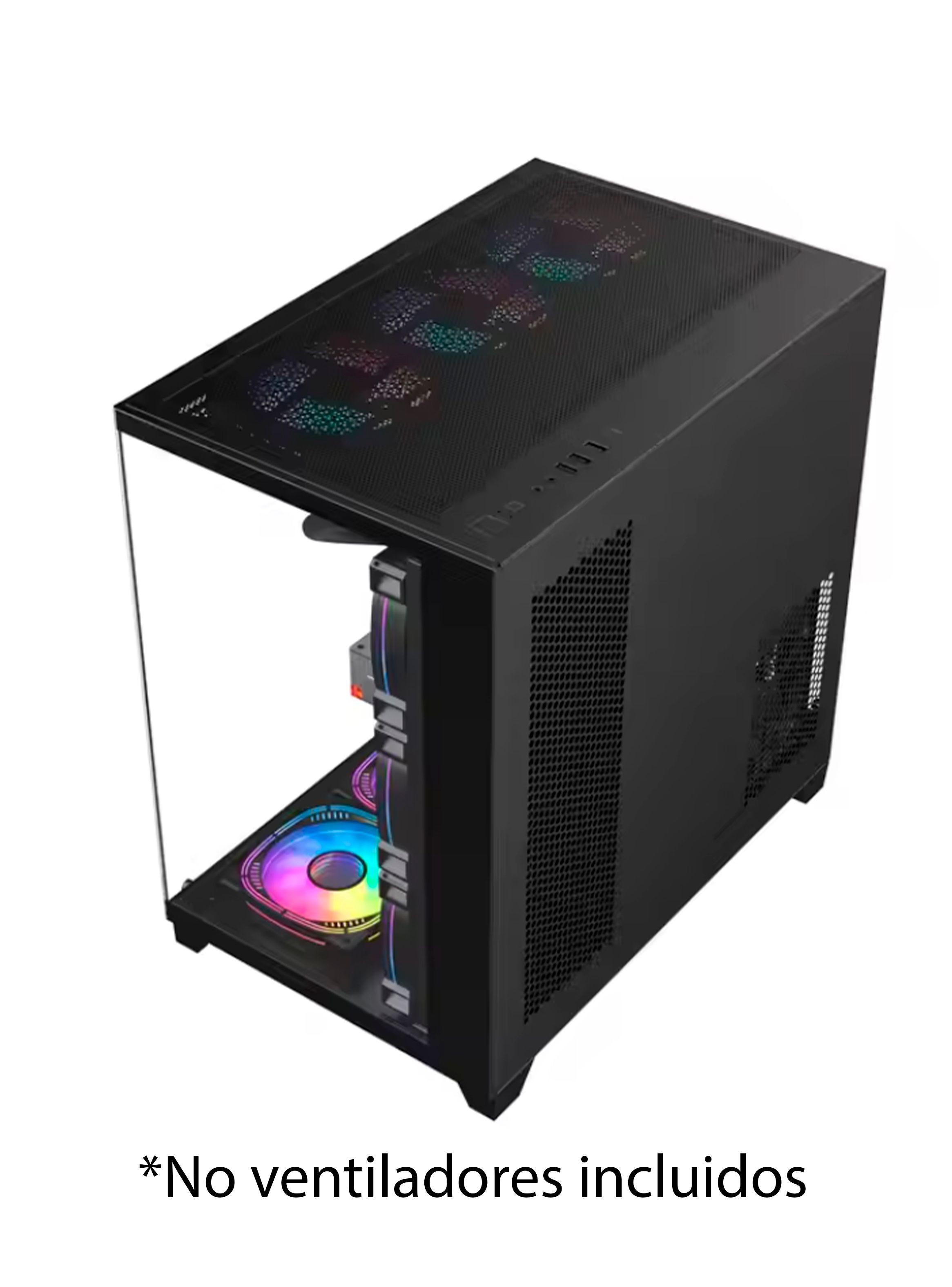 Gabinete Dinamico Gamer ATX Negro-1