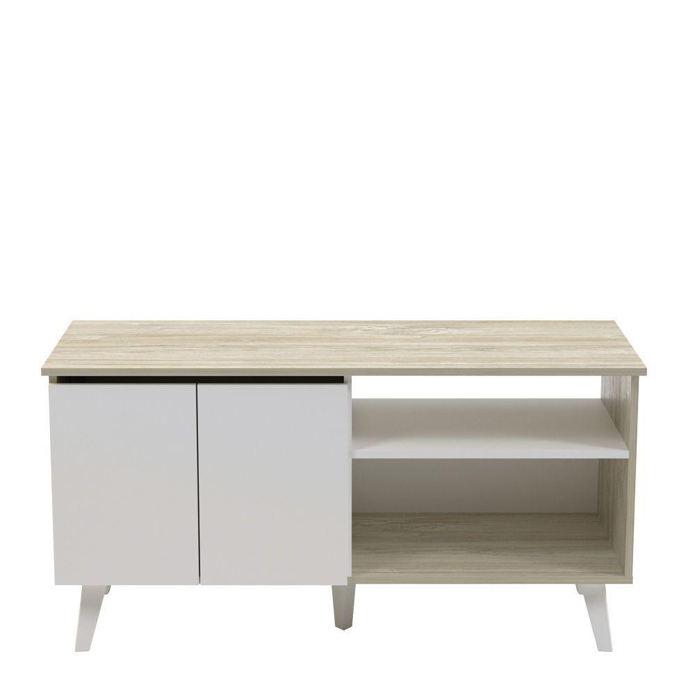RACK - NARVIK BAJO - MADERA/BLANCO-1