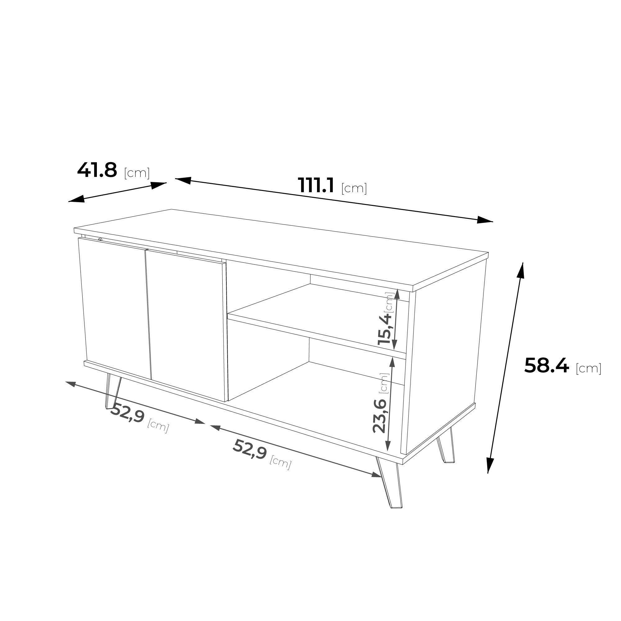RACK - NARVIK BAJO - MADERA/BLANCO-5