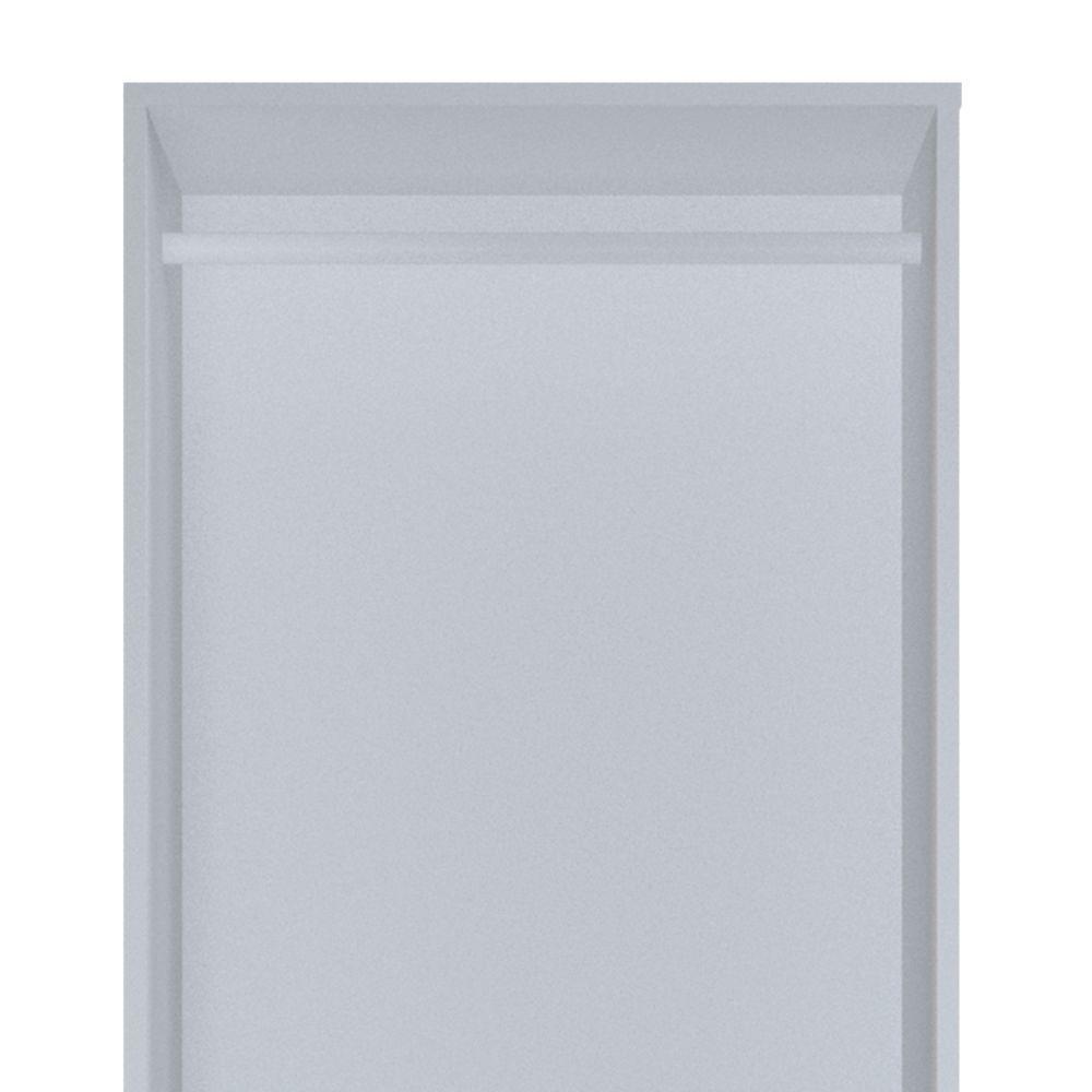 Closet Mood 2P2C Hyggesign 57x178x47cm. Color Blanco / Madera-5