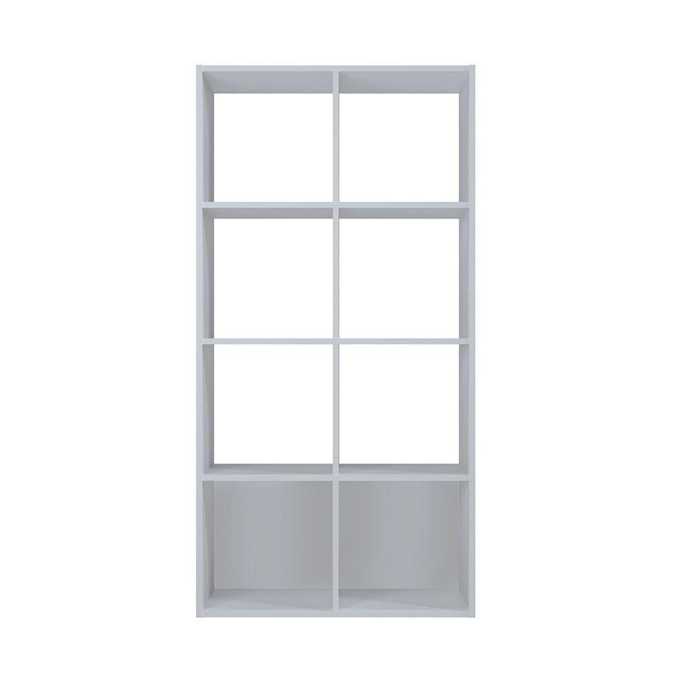 Estante Modular 4x2 Hyggesign 33 x 142 x 72cm. Color Blanco-2